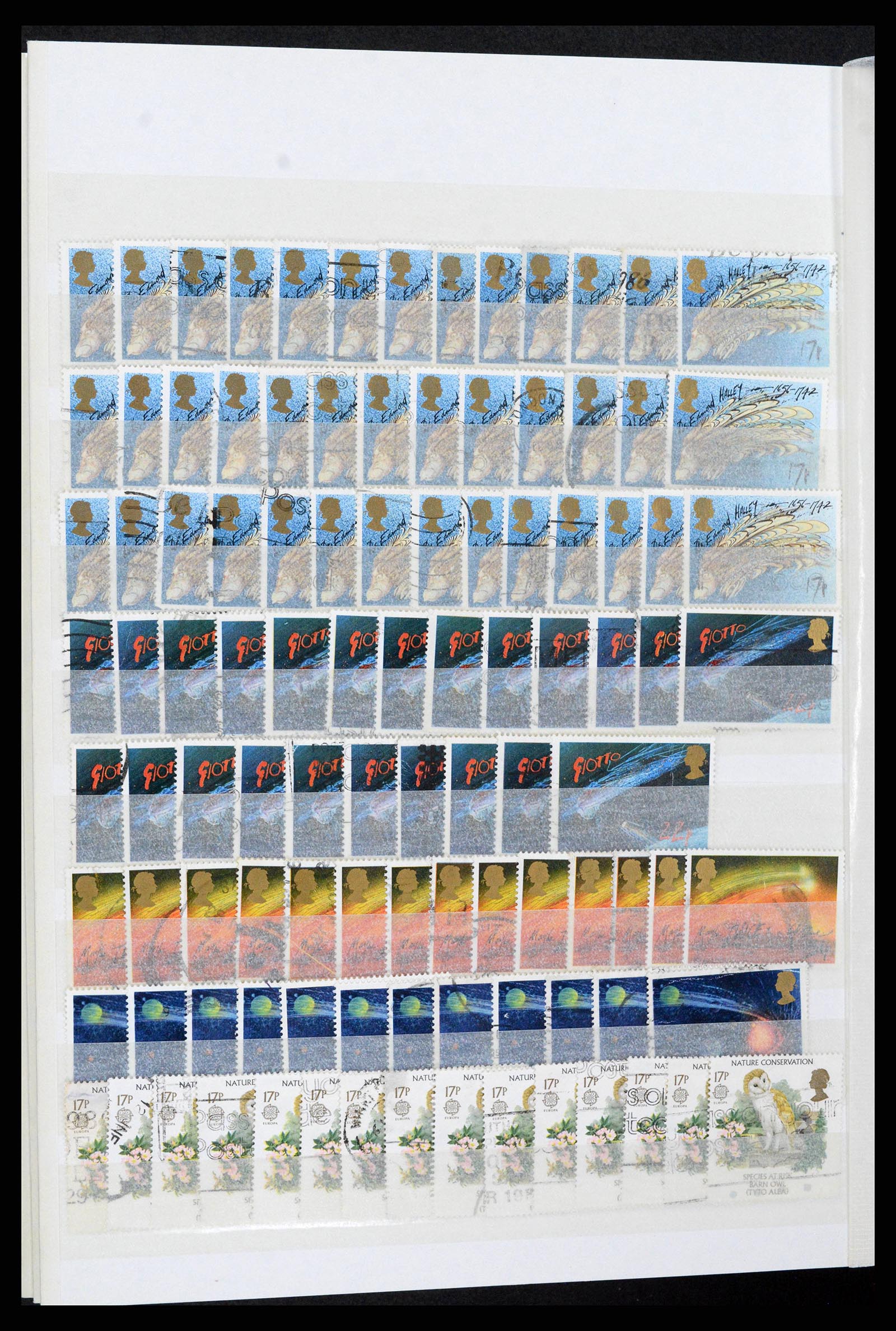 38606 0088 - Stamp collection 38606 Great Britain 1971-2004.