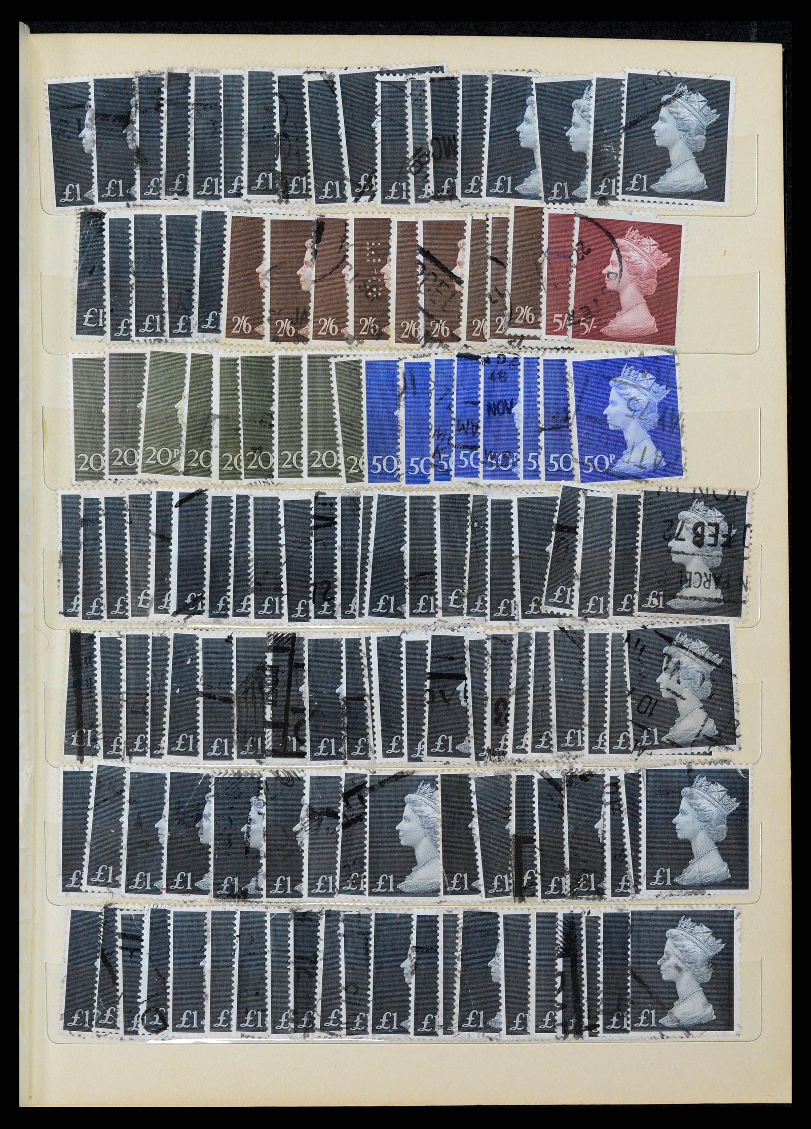 38606 0523 - Postzegelverzameling 38606 Engeland 1971-2004.