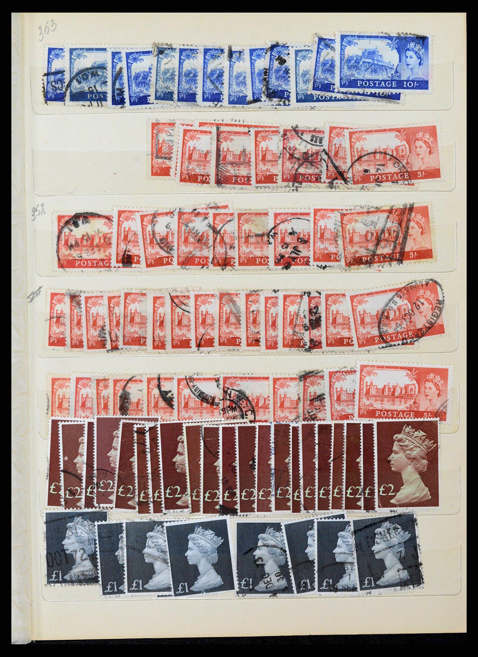 38606 0527 - Postzegelverzameling 38606 Engeland 1971-2004.