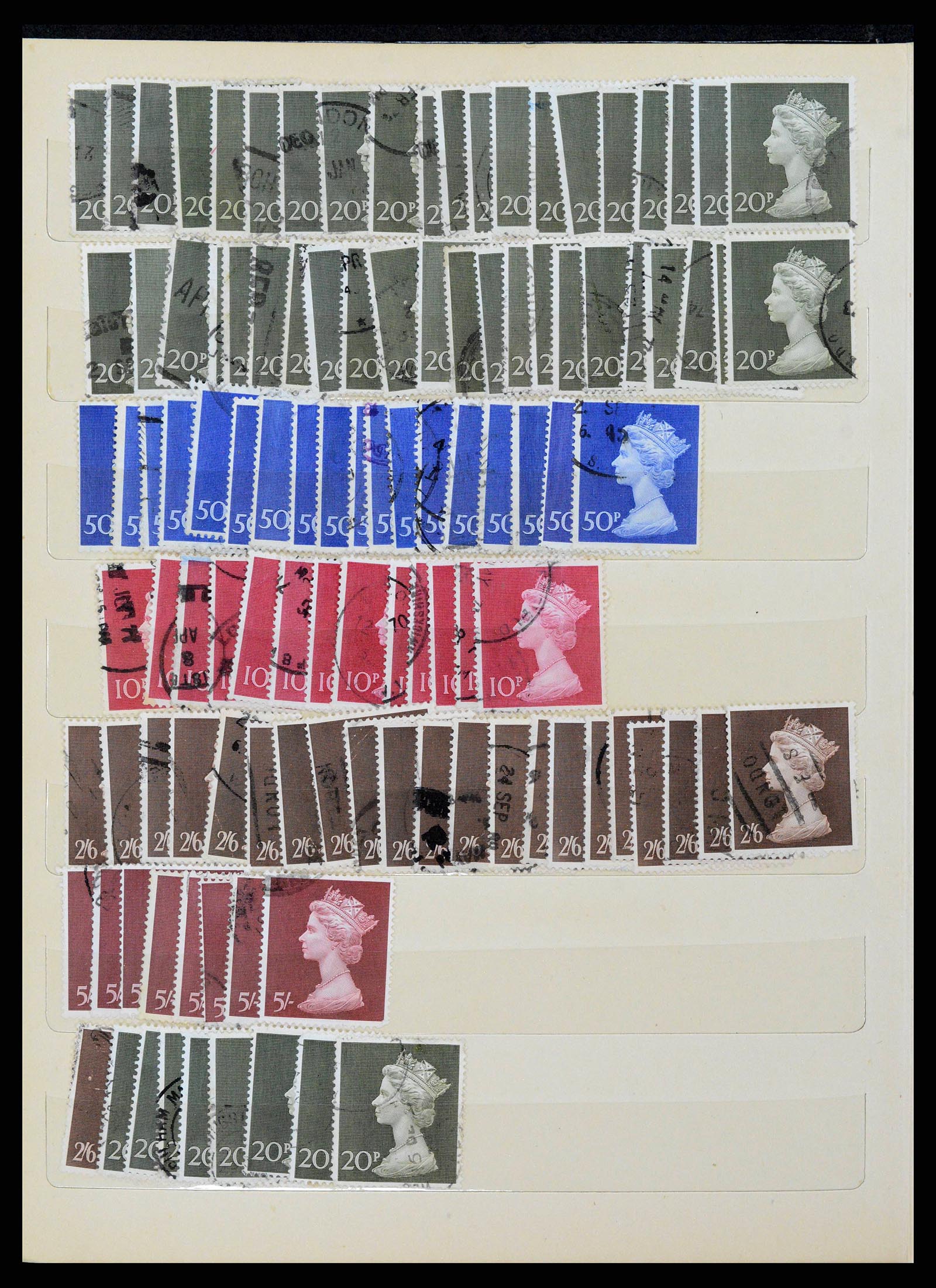 38606 0528 - Postzegelverzameling 38606 Engeland 1971-2004.