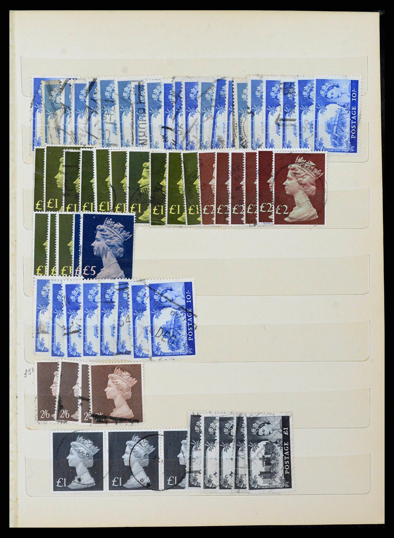 38606 0529 - Stamp collection 38606 Great Britain 1971-2004.