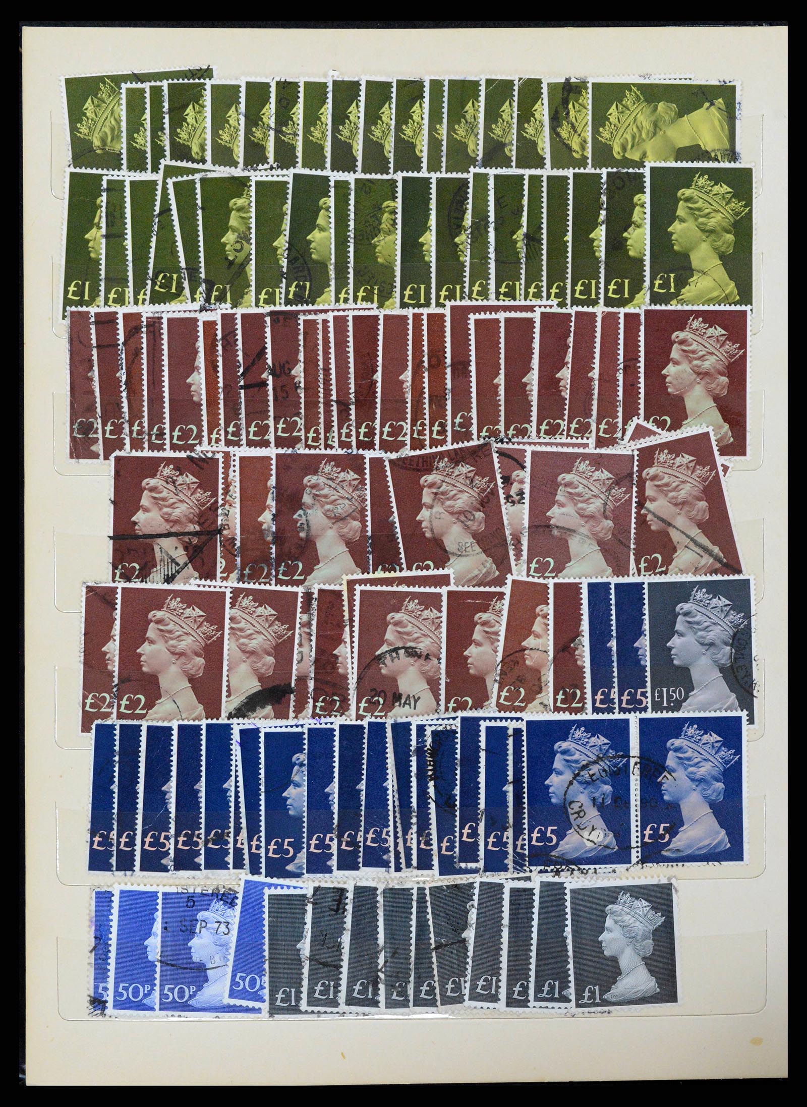 38606 0530 - Postzegelverzameling 38606 Engeland 1971-2004.