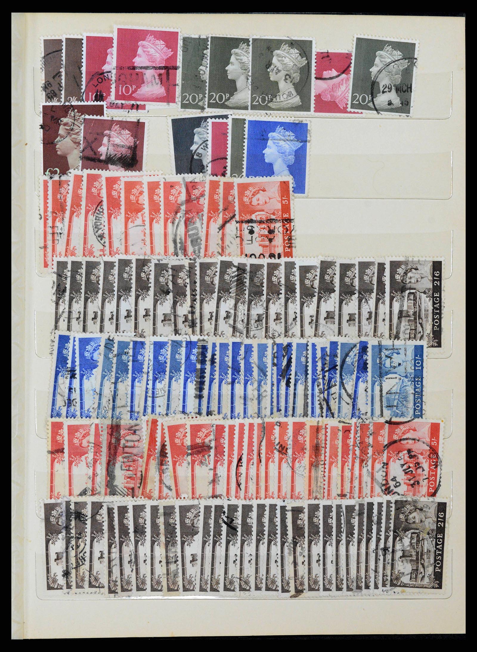 38606 0531 - Postzegelverzameling 38606 Engeland 1971-2004.