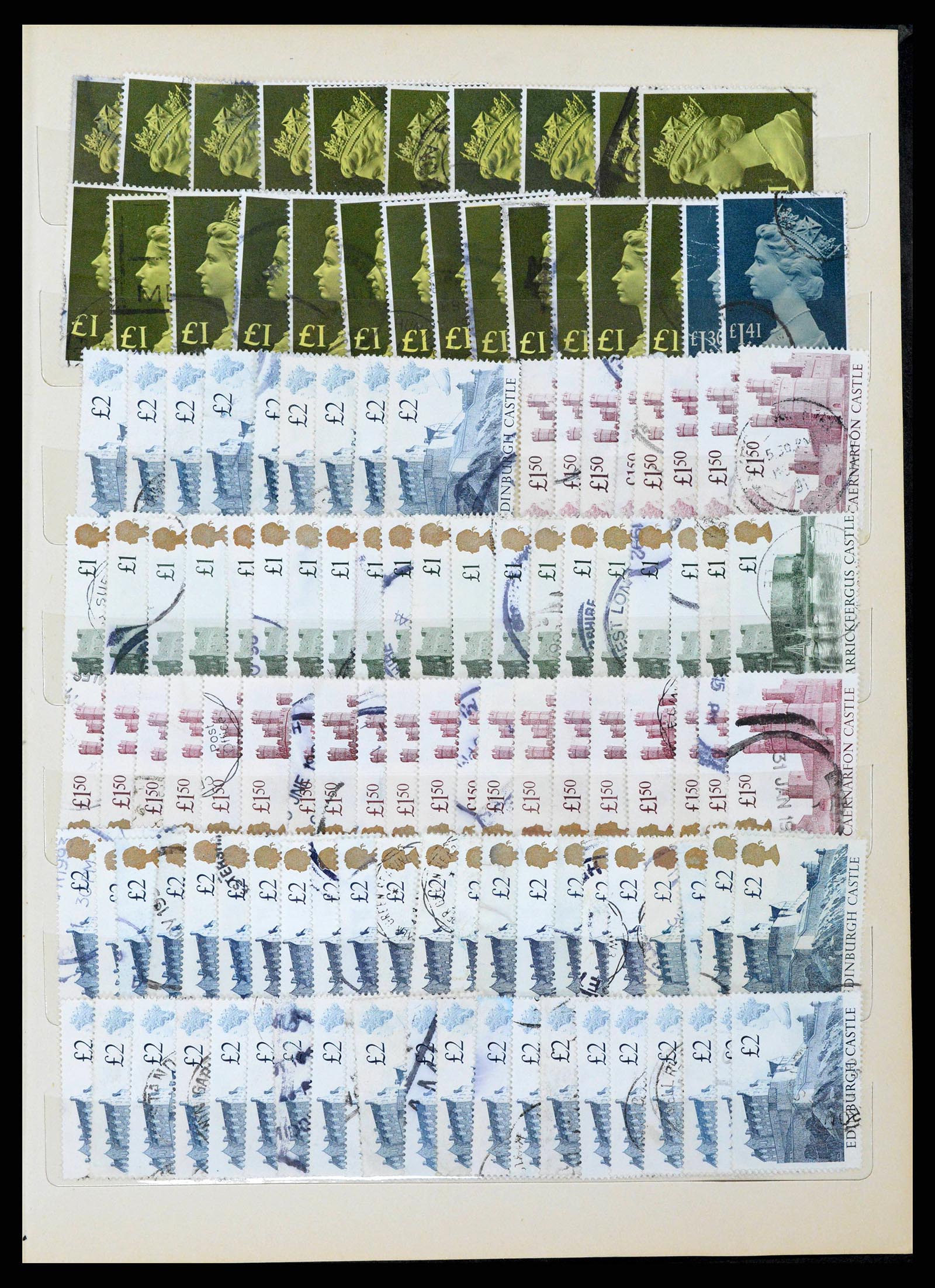 38606 0535 - Postzegelverzameling 38606 Engeland 1971-2004.