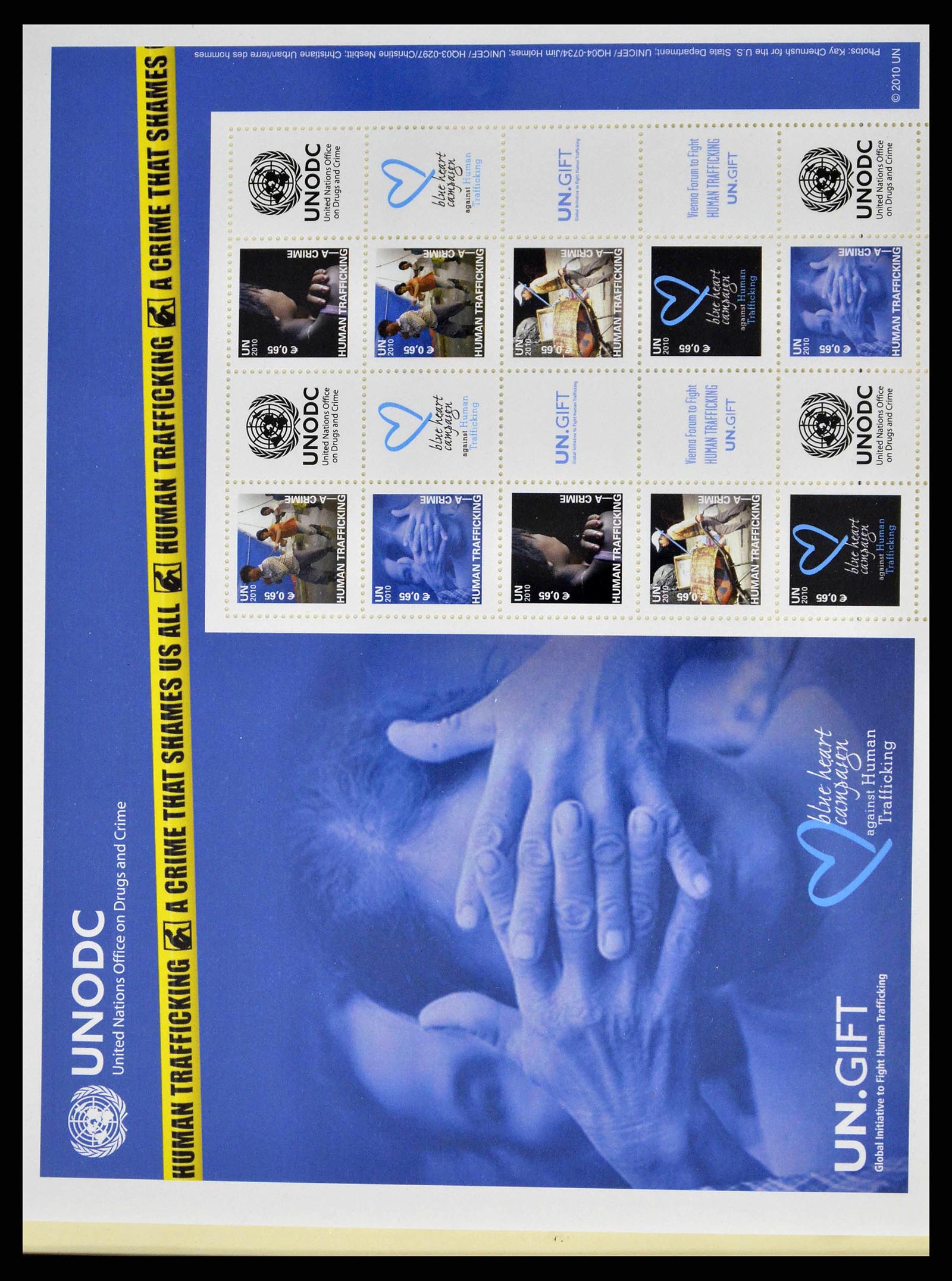 38608 0150 - Stamp collection 38608 United Nations Vienna complete collection 1980-20