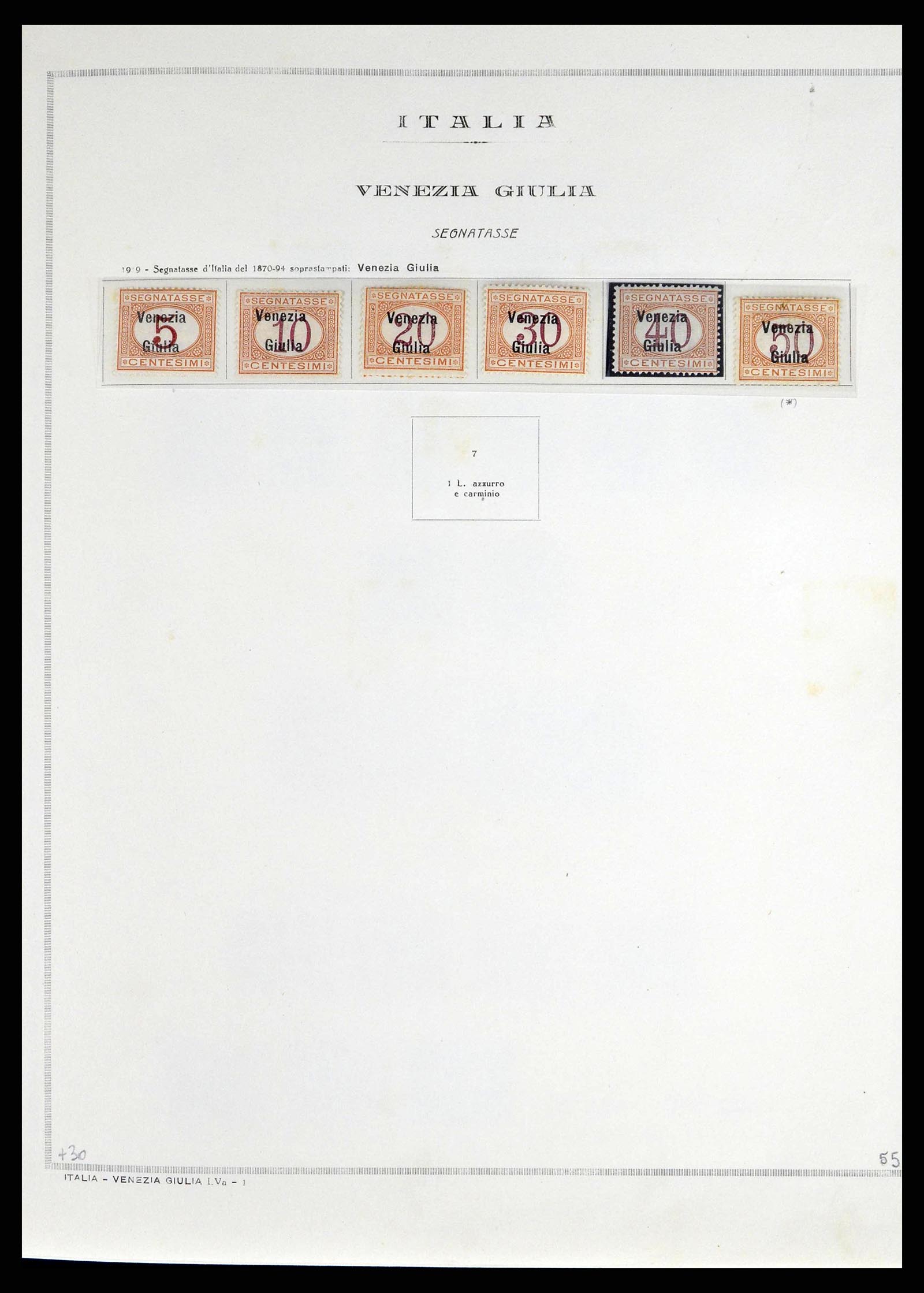 38619 0008 - Stamp collection 38619 Italian territories and occupations 1918-1940.