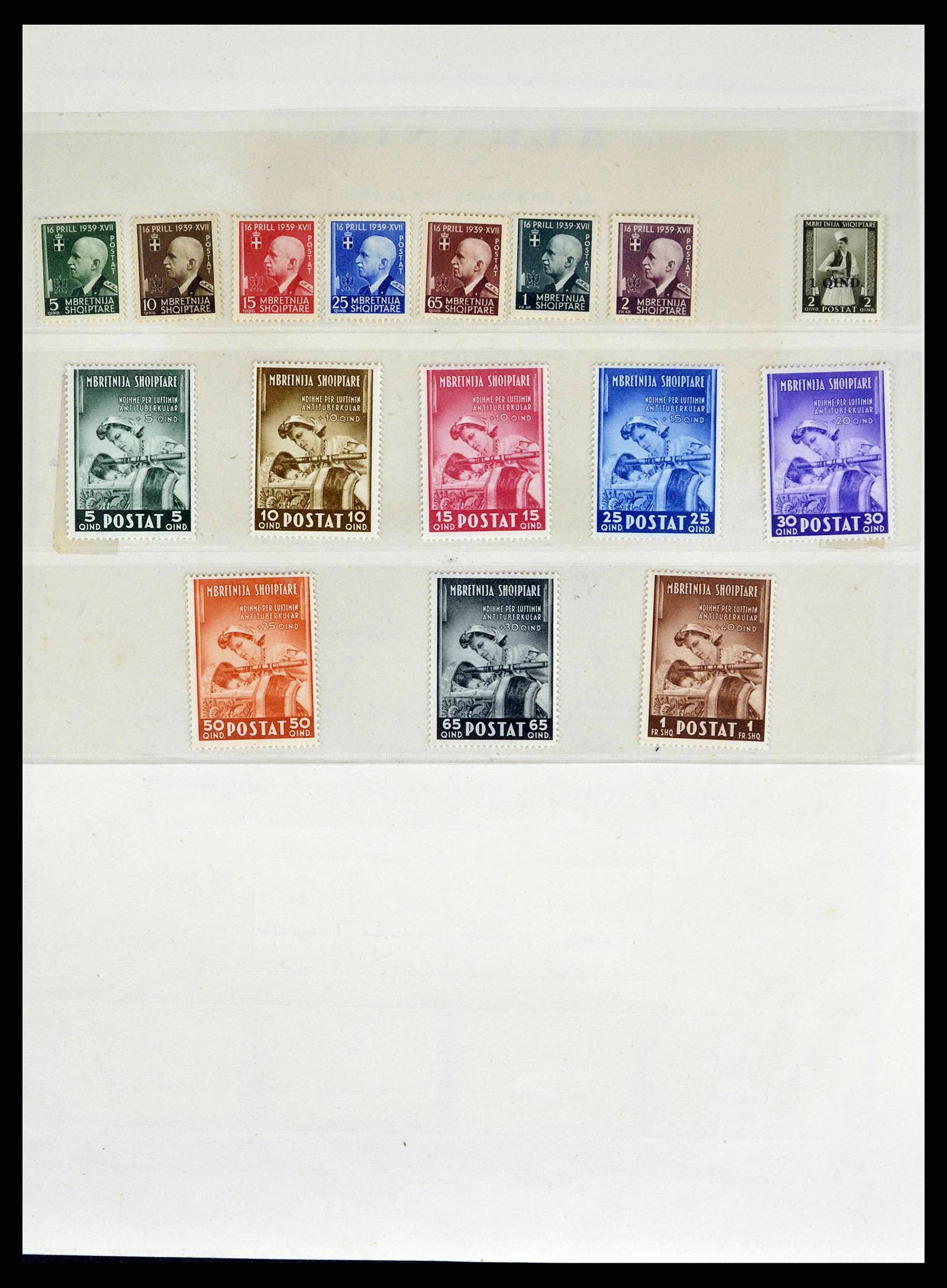 38619 0014 - Postzegelverzameling 38619 Italiaanse gebieden en bezettingen 1918-19