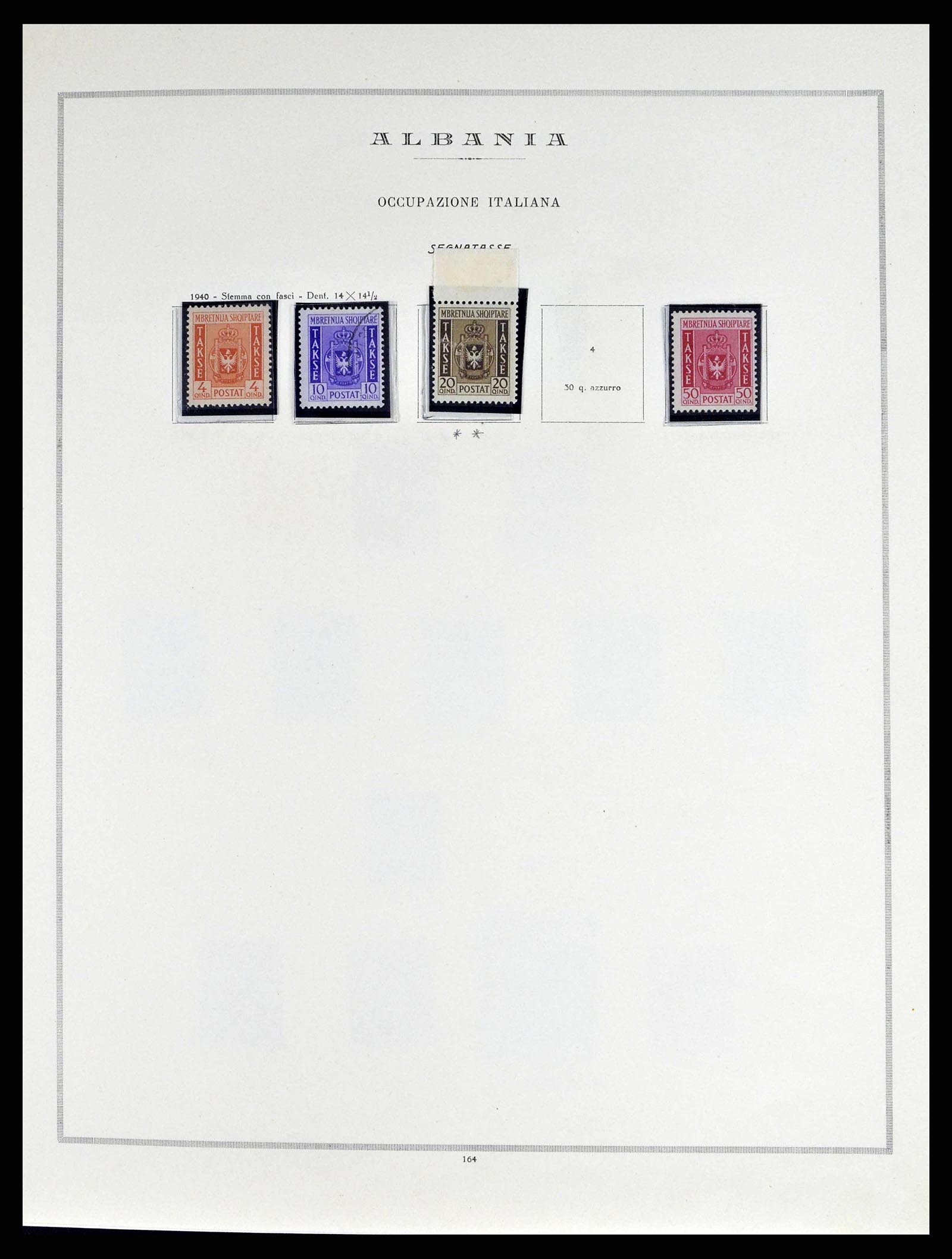 38619 0017 - Postzegelverzameling 38619 Italiaanse gebieden en bezettingen 1918-19