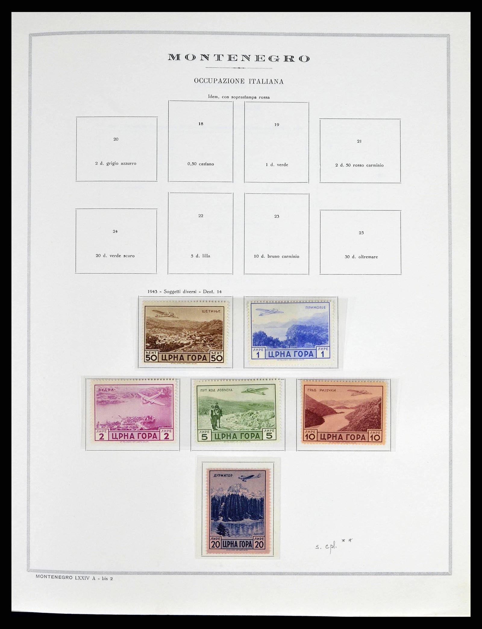 38619 0026 - Stamp collection 38619 Italian territories and occupations 1918-1940.