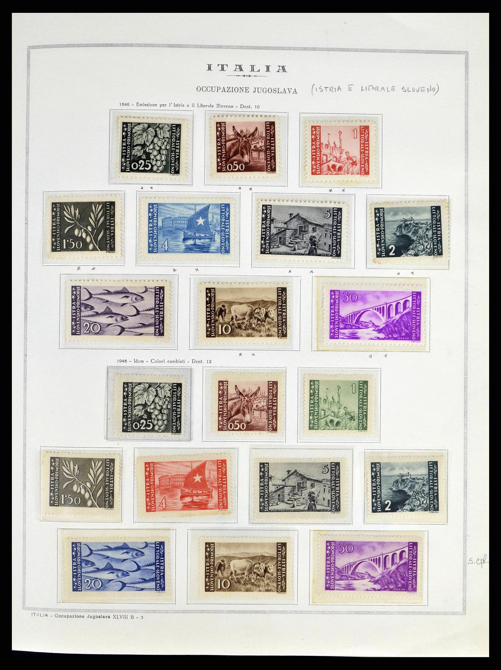 38619 0032 - Stamp collection 38619 Italian territories and occupations 1918-1940.