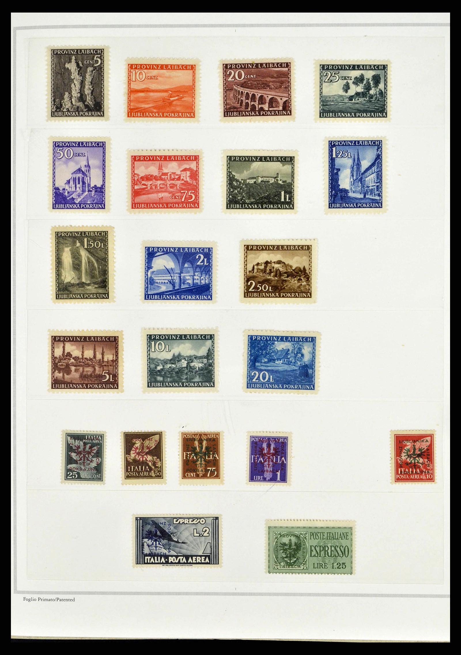 38619 0041 - Stamp collection 38619 Italian territories and occupations 1918-1940.