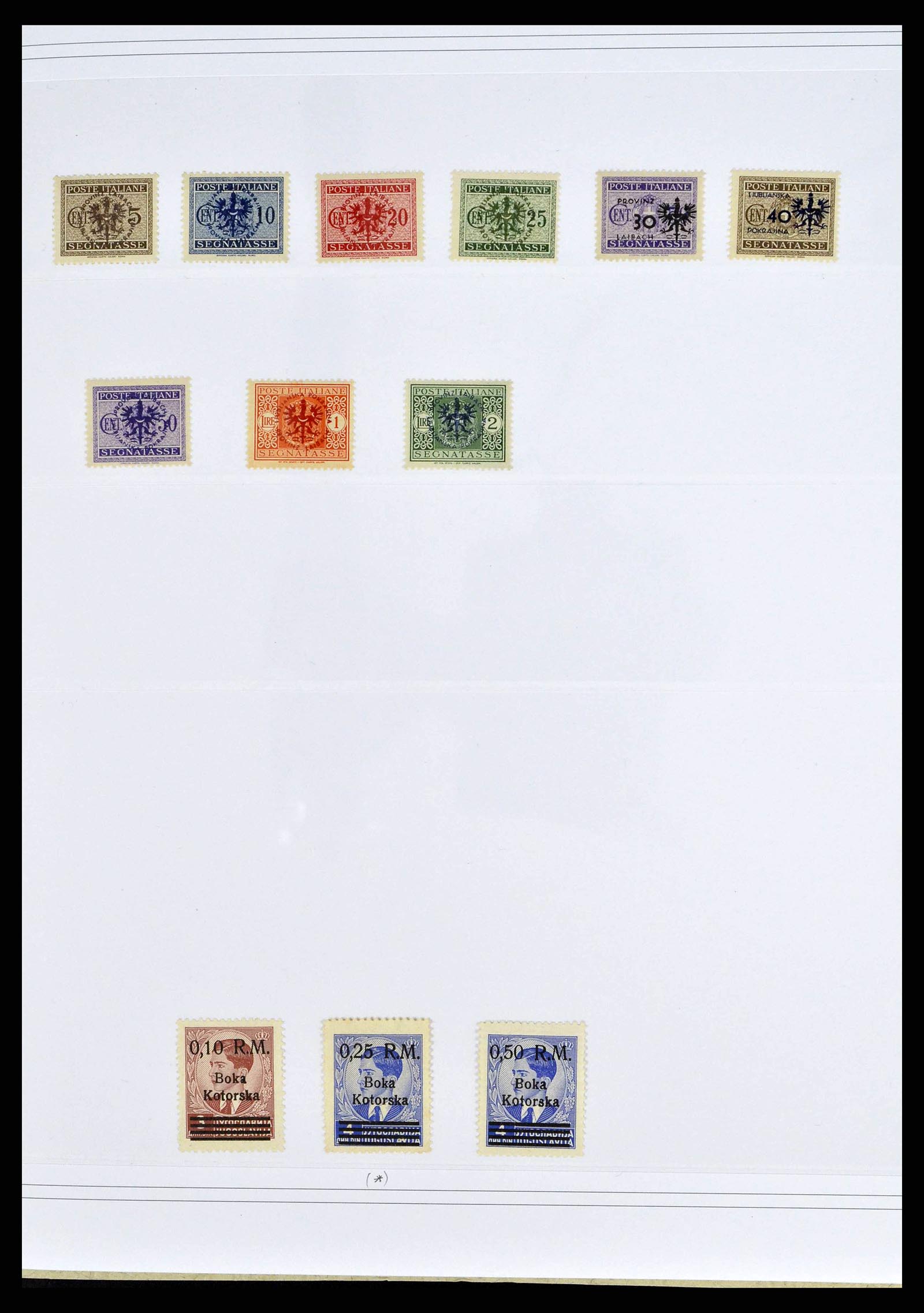 38619 0042 - Stamp collection 38619 Italian territories and occupations 1918-1940.
