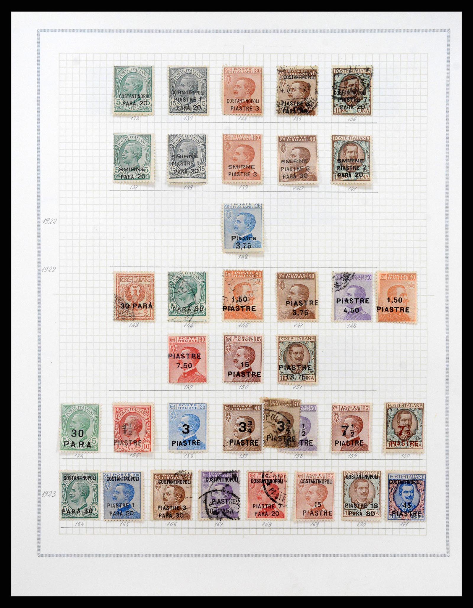 38625 0005 - Stamp collection 38625 Italian territories and colonies 1874-1954.