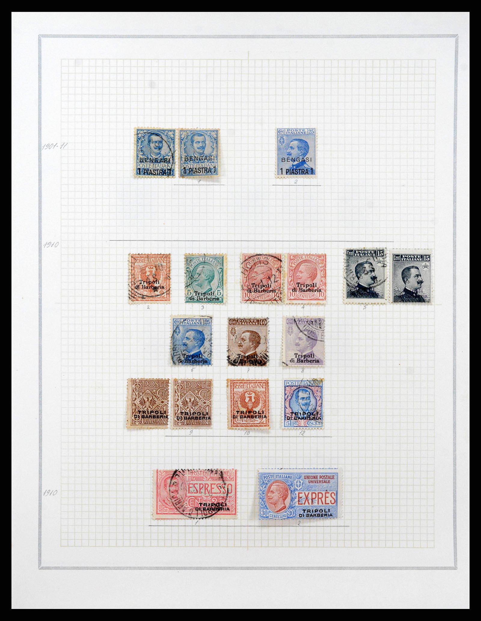38625 0008 - Stamp collection 38625 Italian territories and colonies 1874-1954.