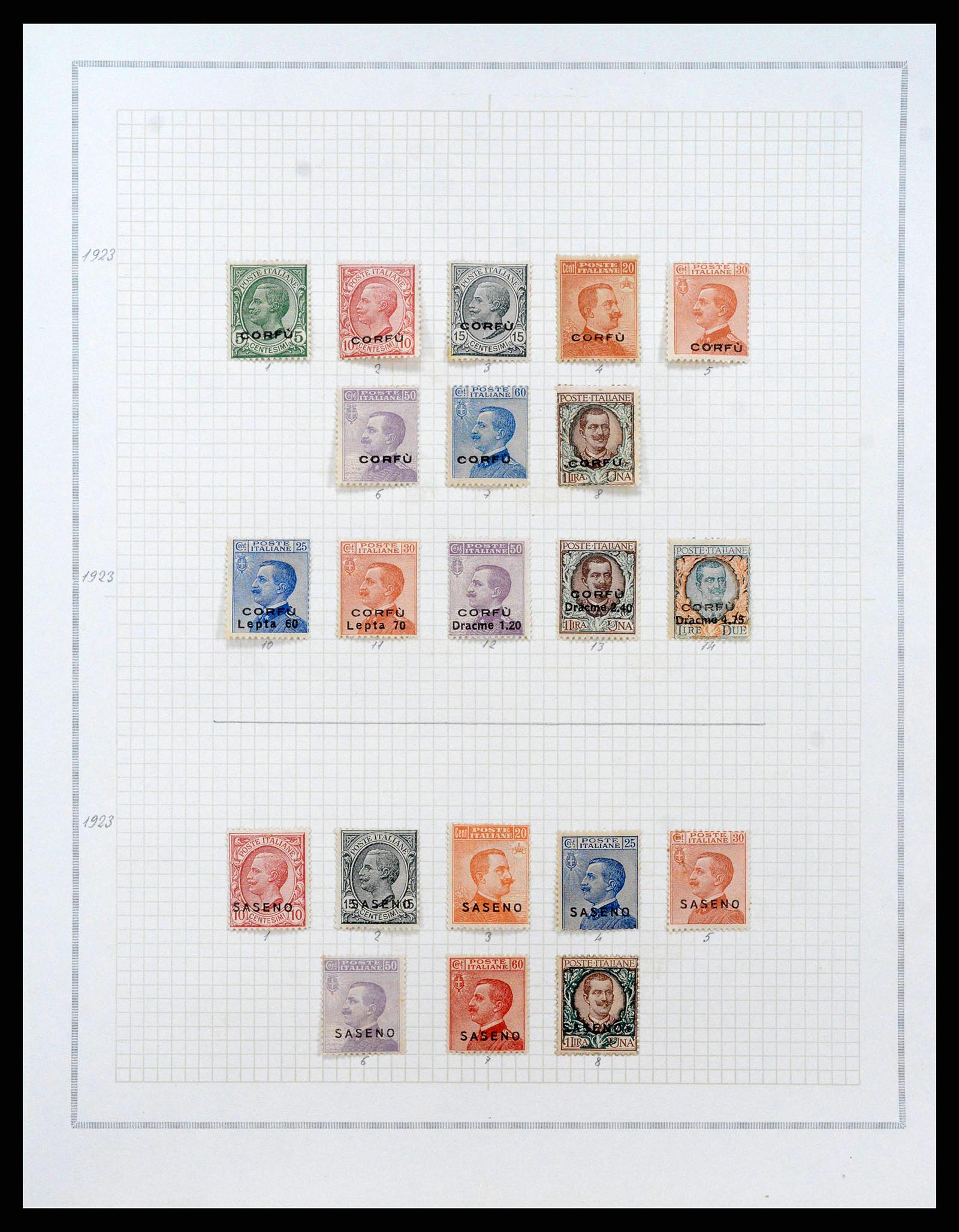 38625 0017 - Stamp collection 38625 Italian territories and colonies 1874-1954.