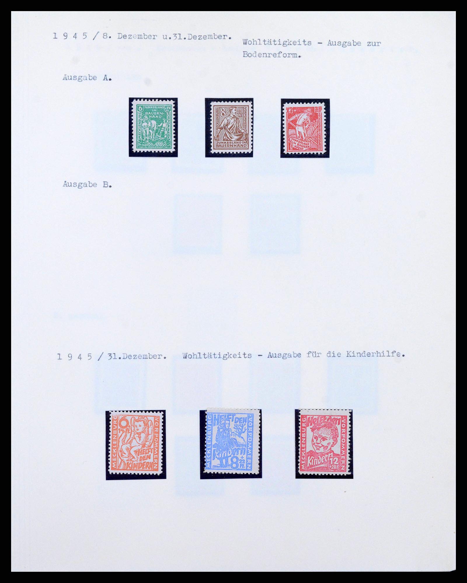 38630 0009 - Stamp collection 38630 Soviet Zone 1945-1949.