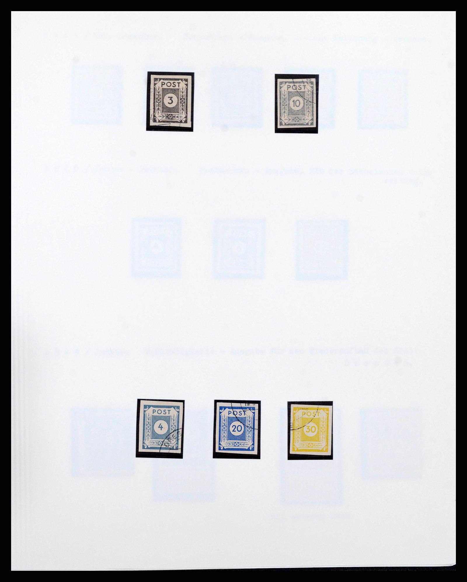 38630 0018 - Stamp collection 38630 Soviet Zone 1945-1949.