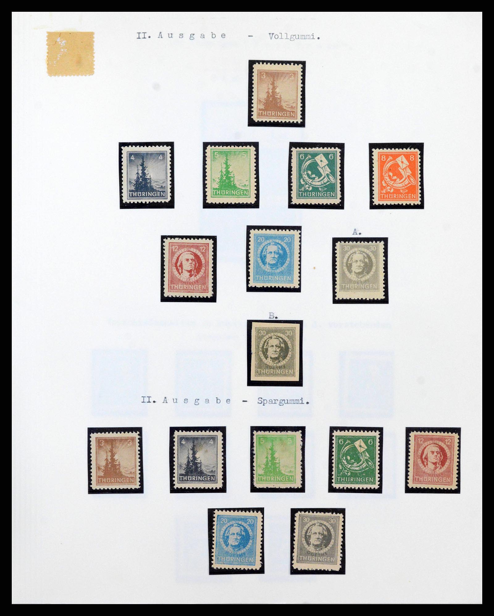 38630 0034 - Stamp collection 38630 Soviet Zone 1945-1949.