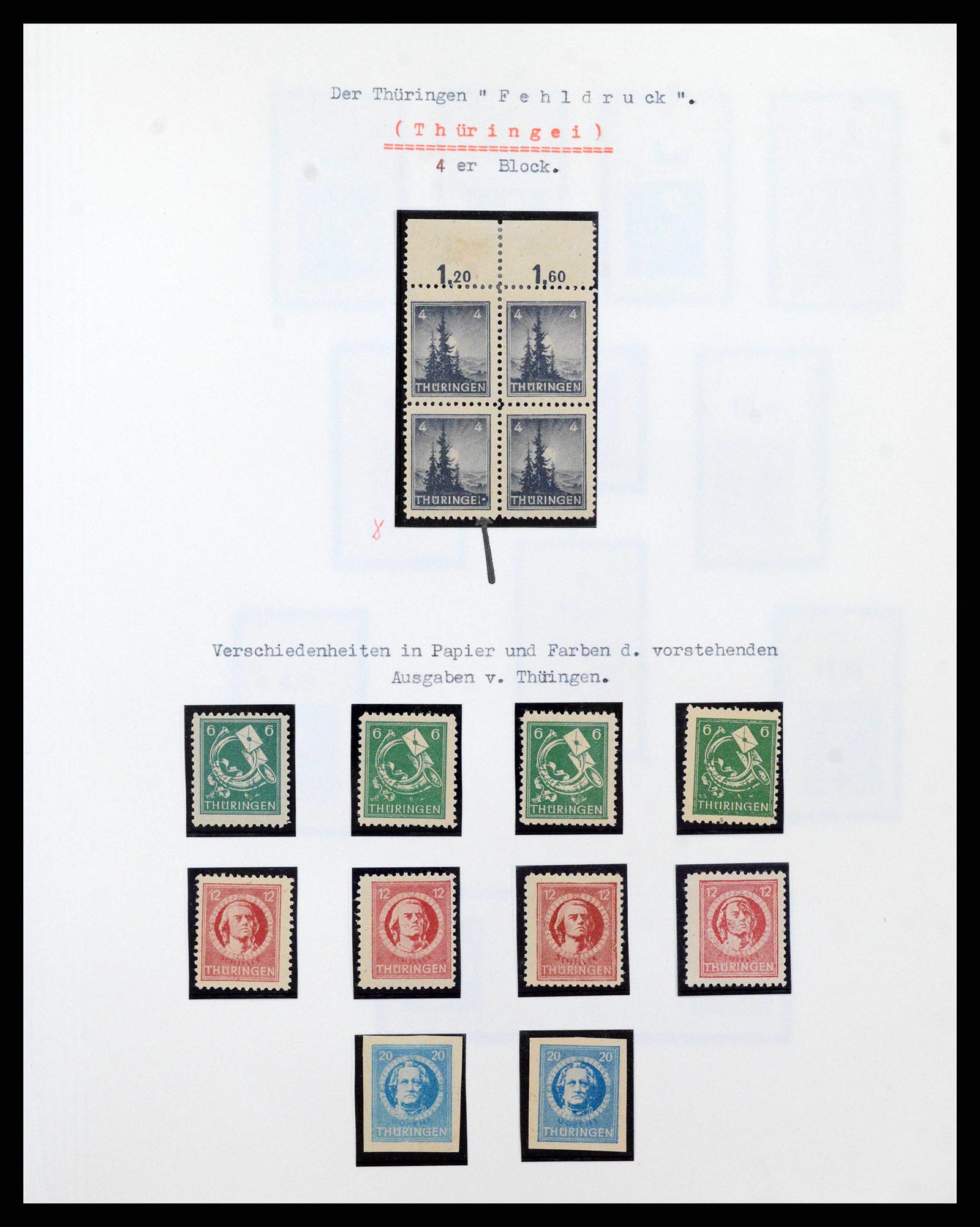38630 0035 - Stamp collection 38630 Soviet Zone 1945-1949.