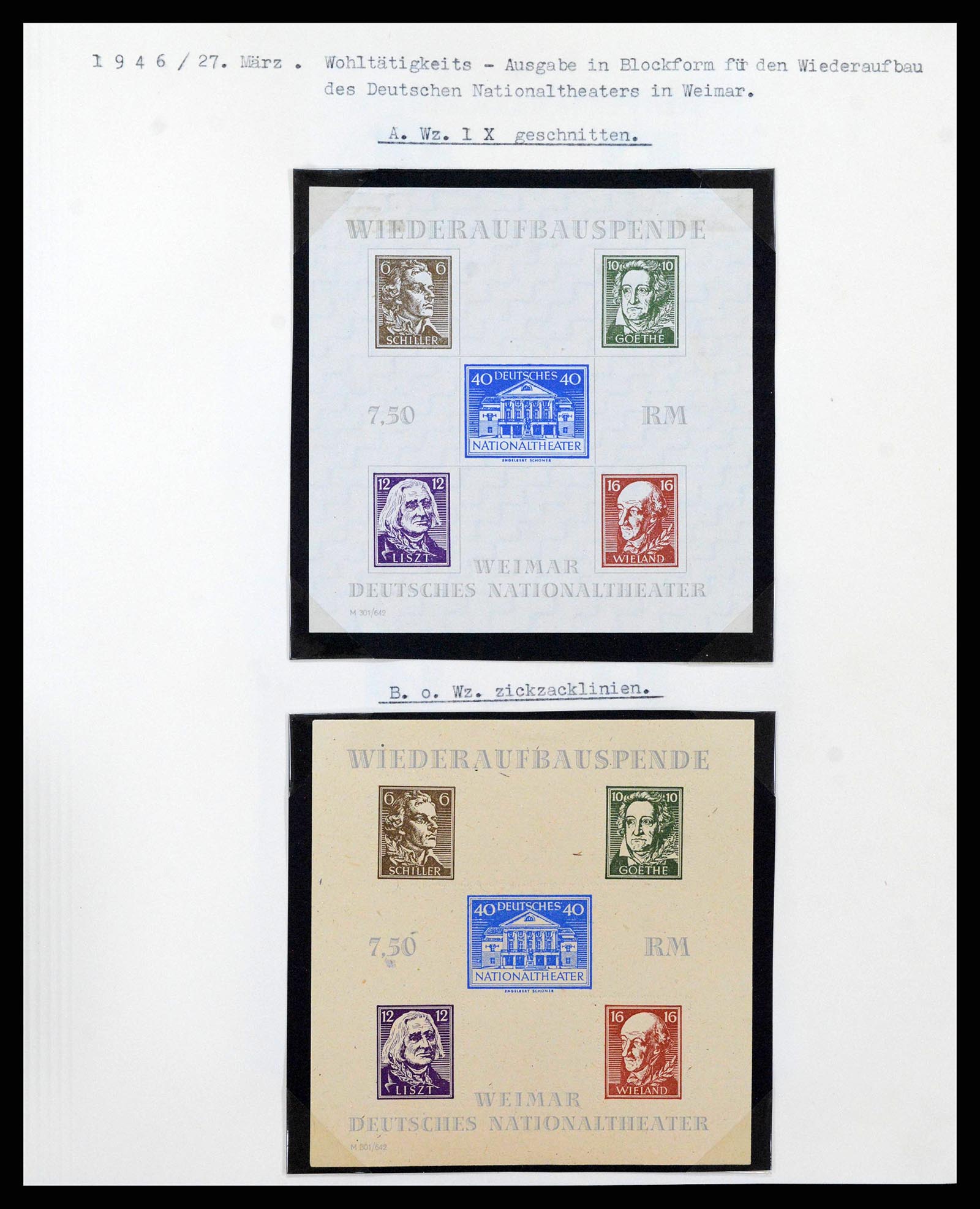 38630 0040 - Stamp collection 38630 Soviet Zone 1945-1949.
