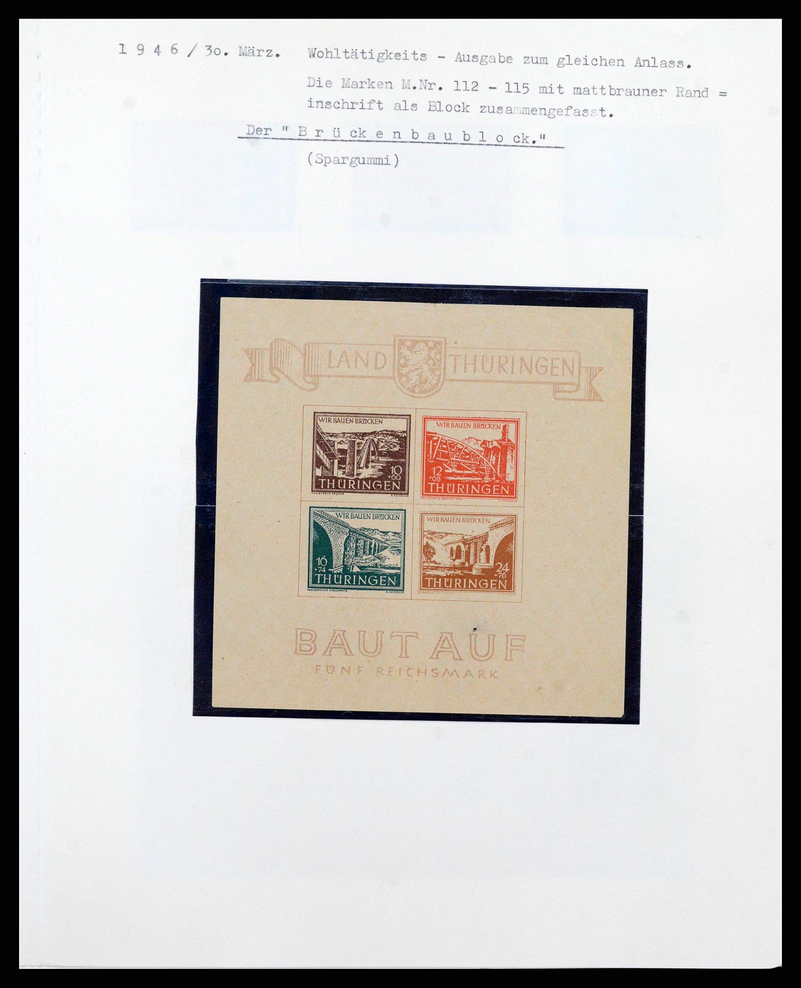 38630 0043 - Stamp collection 38630 Soviet Zone 1945-1949.