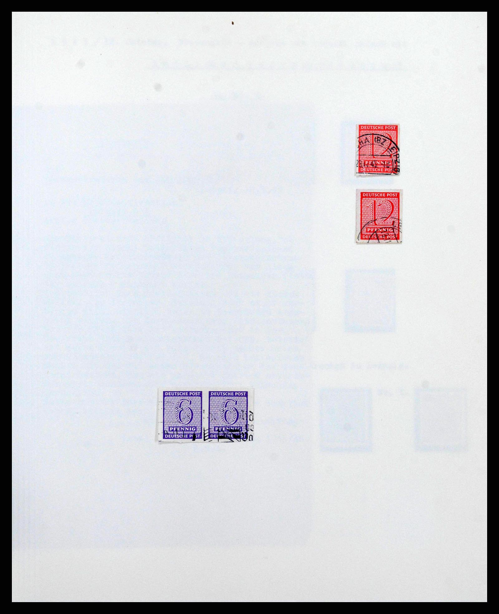 38630 0046 - Stamp collection 38630 Soviet Zone 1945-1949.