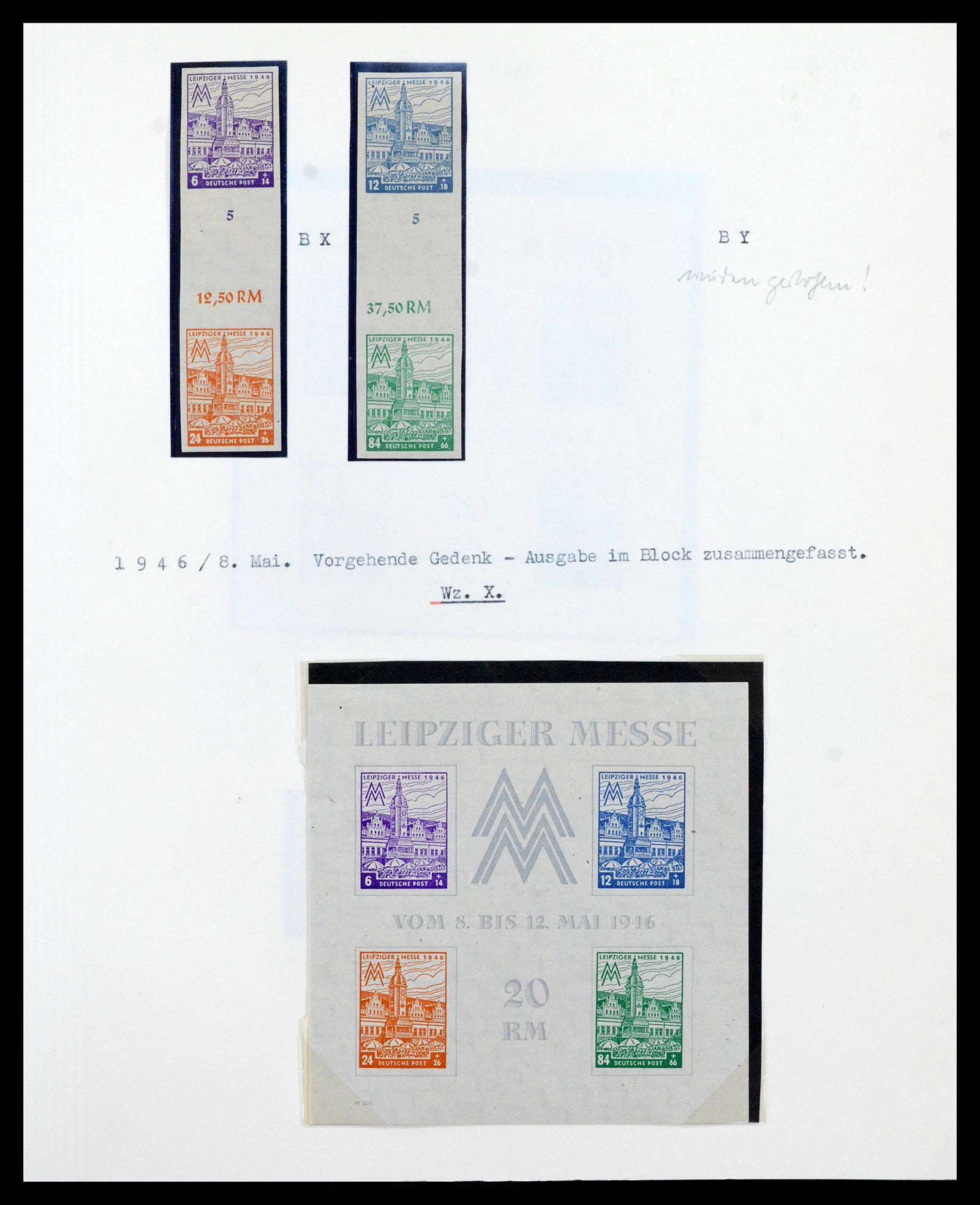 38630 0056 - Stamp collection 38630 Soviet Zone 1945-1949.