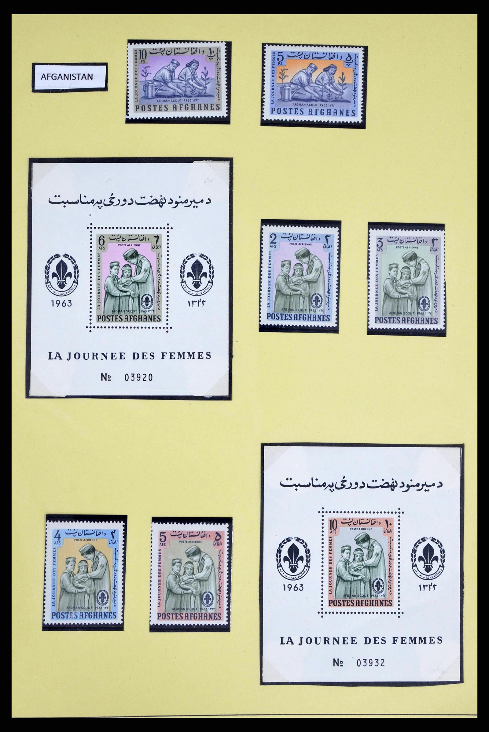 38633 0016 - Stamp collection 38633 Thematic collection scouting 1937-1987.