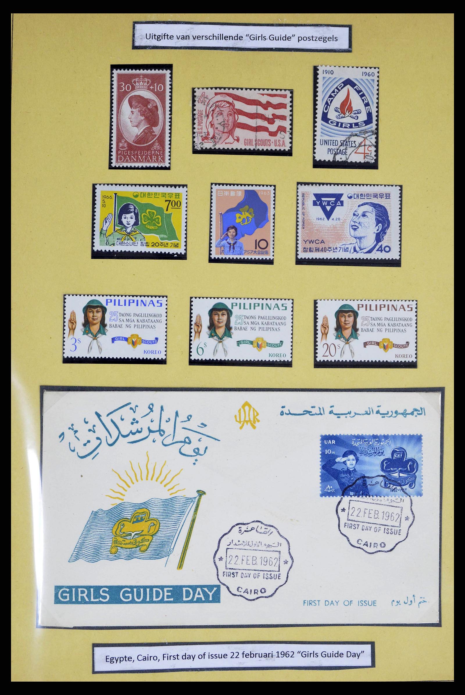 38633 0018 - Stamp collection 38633 Thematic collection scouting 1937-1987.