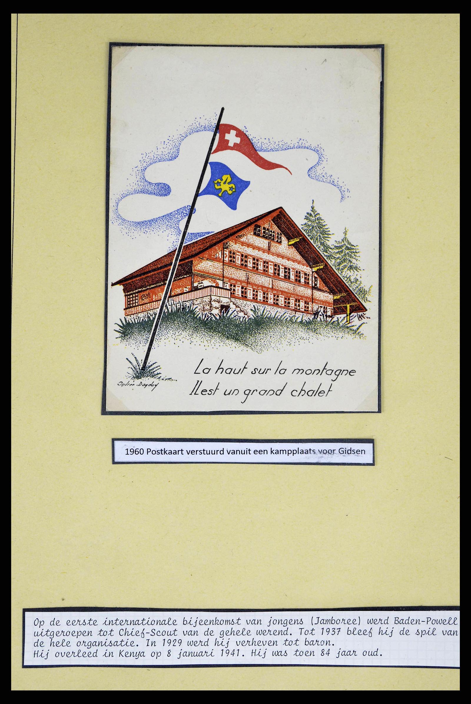 38633 0019 - Stamp collection 38633 Thematic collection scouting 1937-1987.