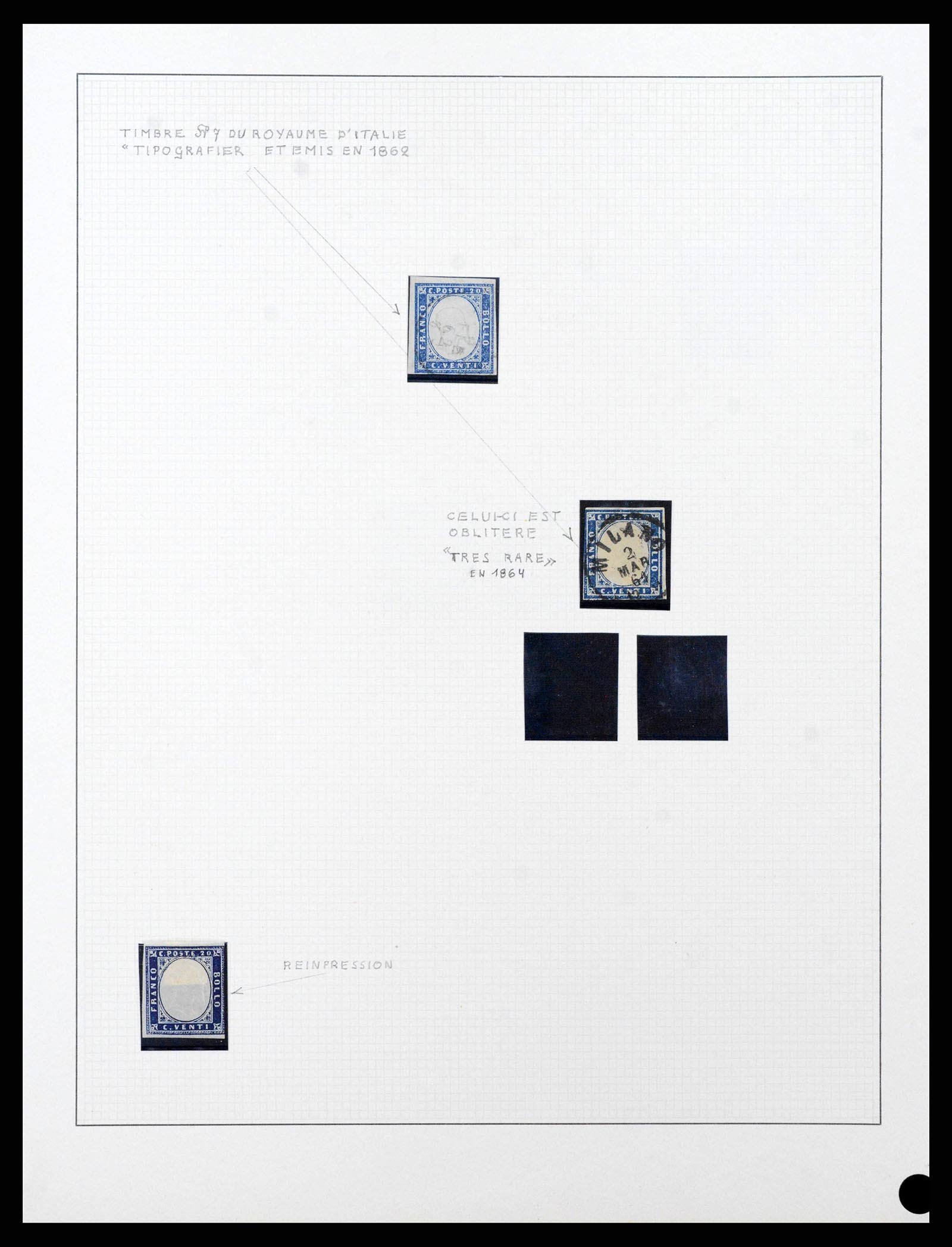 38634 0033 - Stamp collection 38634 Italian States 1850-1861.
