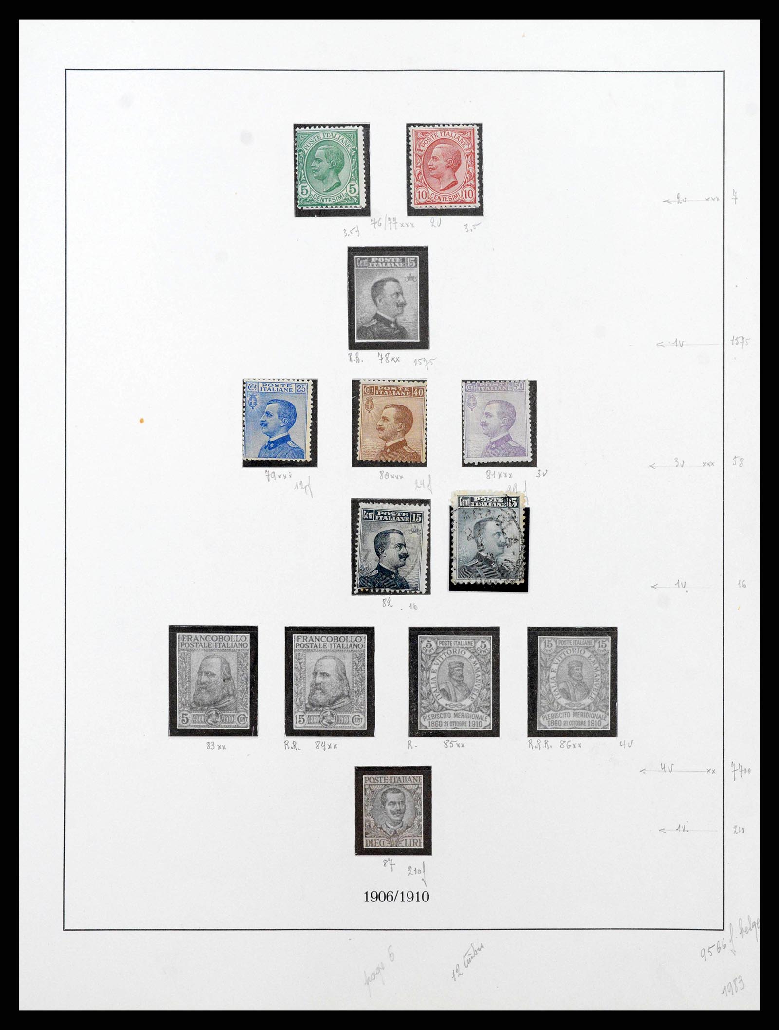 38636 0031 - Stamp collection 38636 Italy 1861-1973.