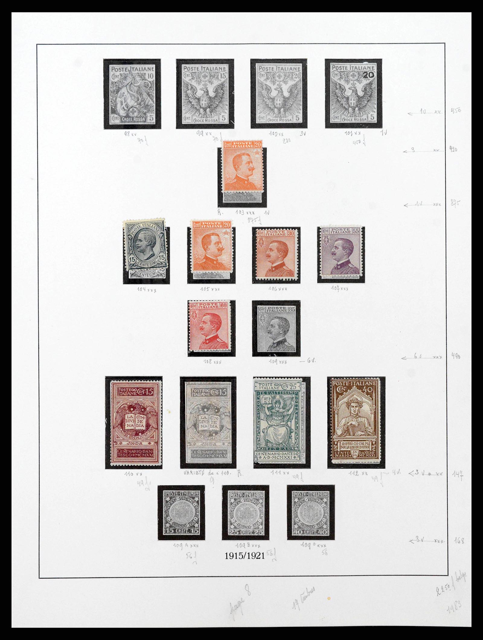 38636 0033 - Stamp collection 38636 Italy 1861-1973.