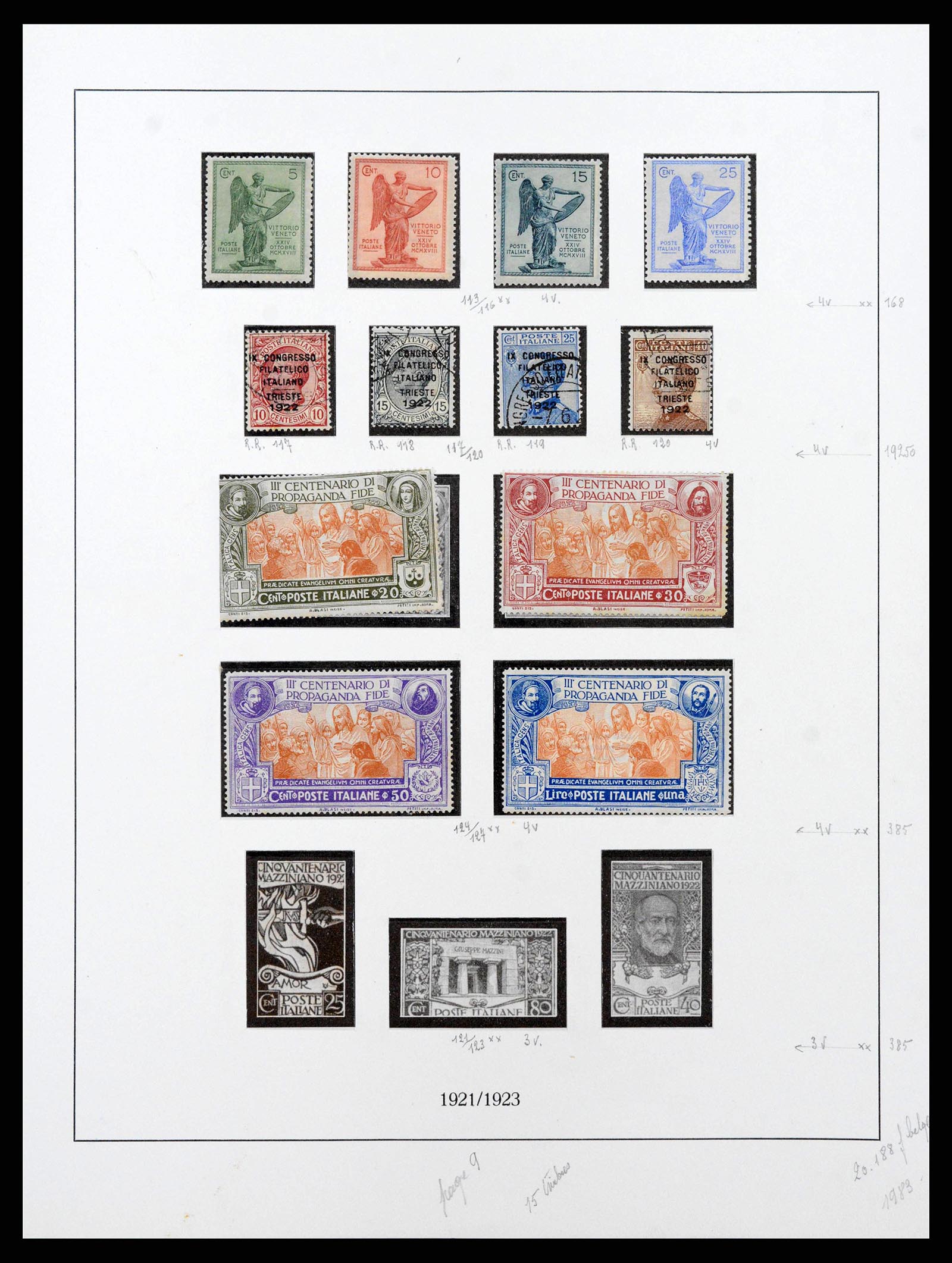 38636 0034 - Stamp collection 38636 Italy 1861-1973.