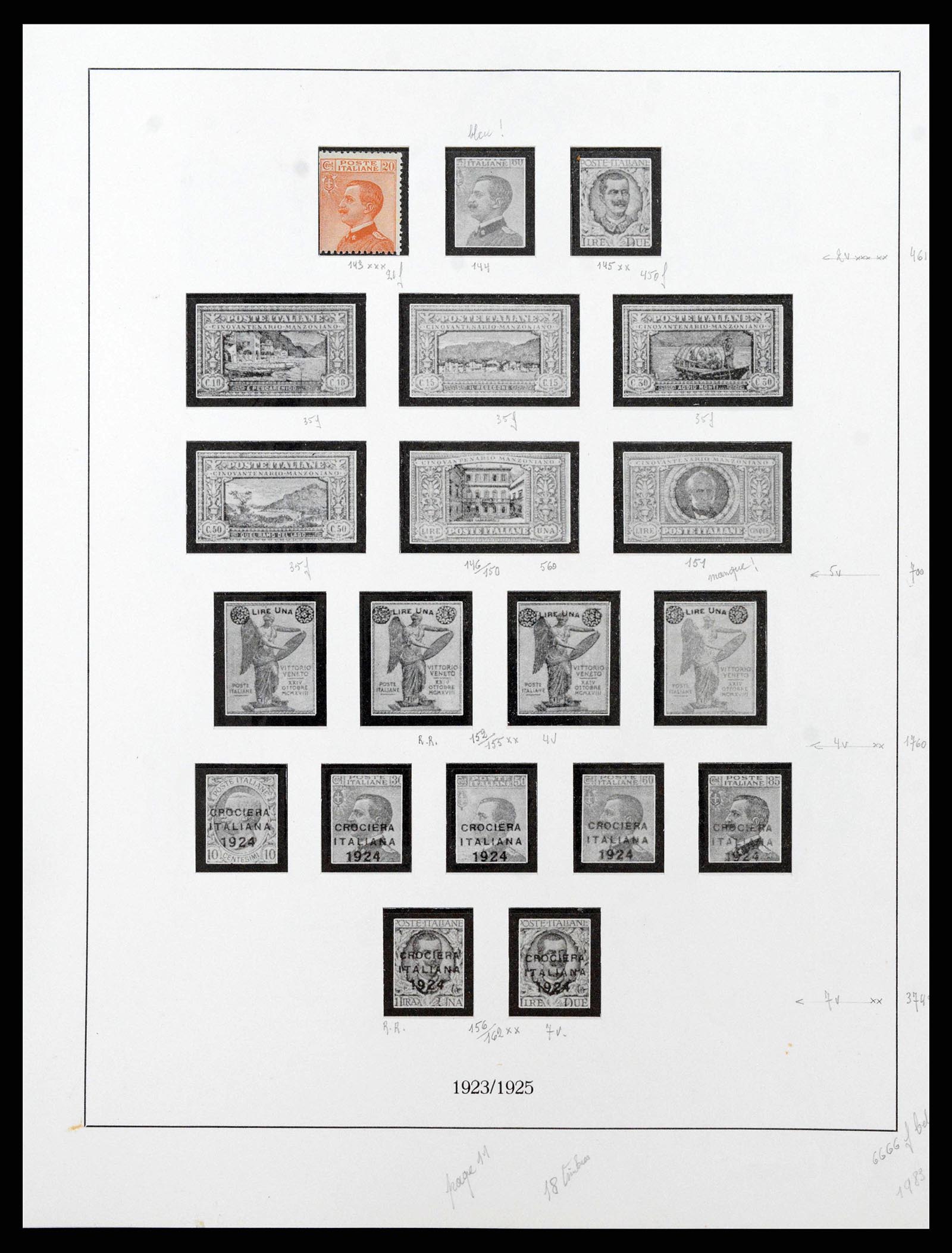 38636 0036 - Stamp collection 38636 Italy 1861-1973.