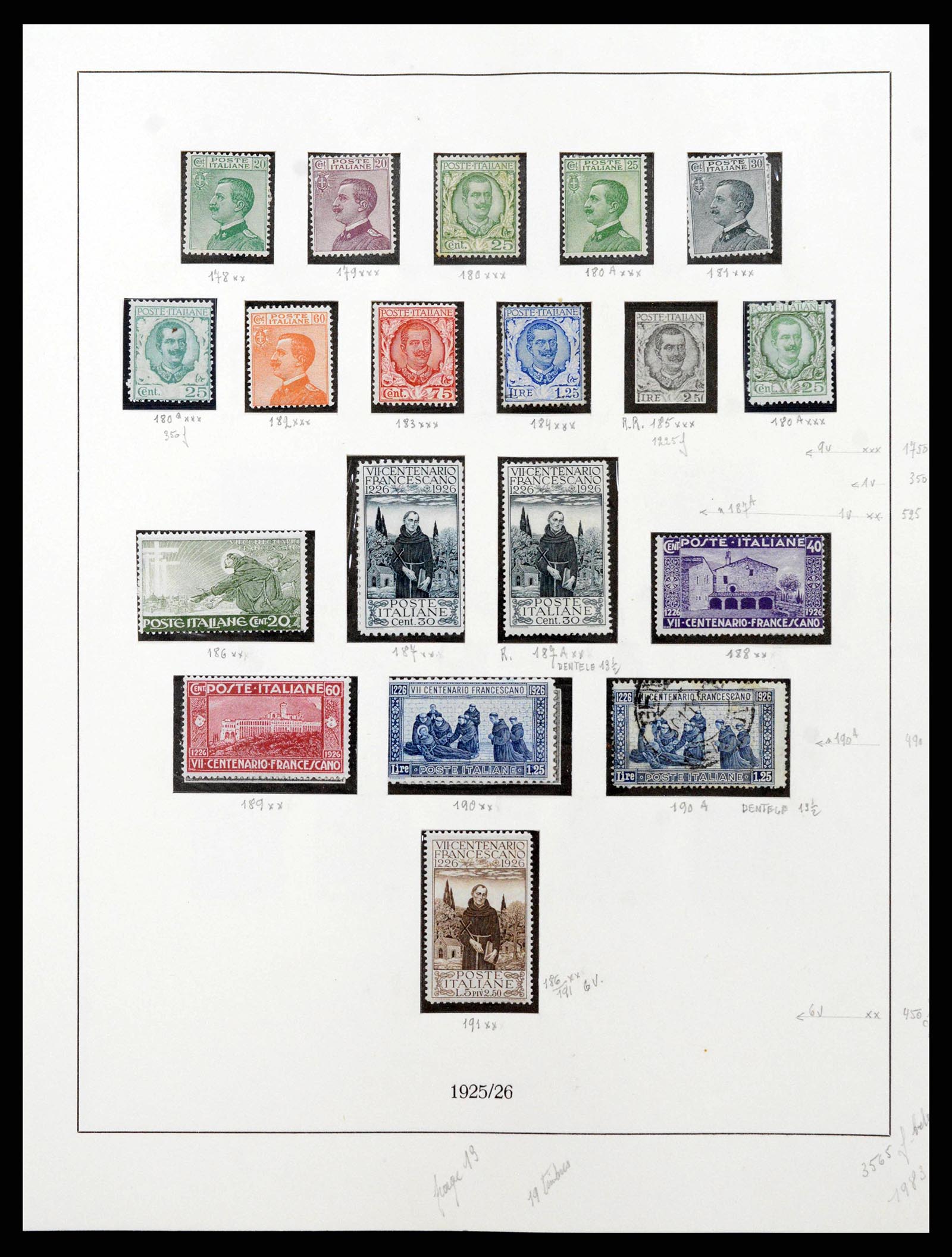 38636 0038 - Stamp collection 38636 Italy 1861-1973.