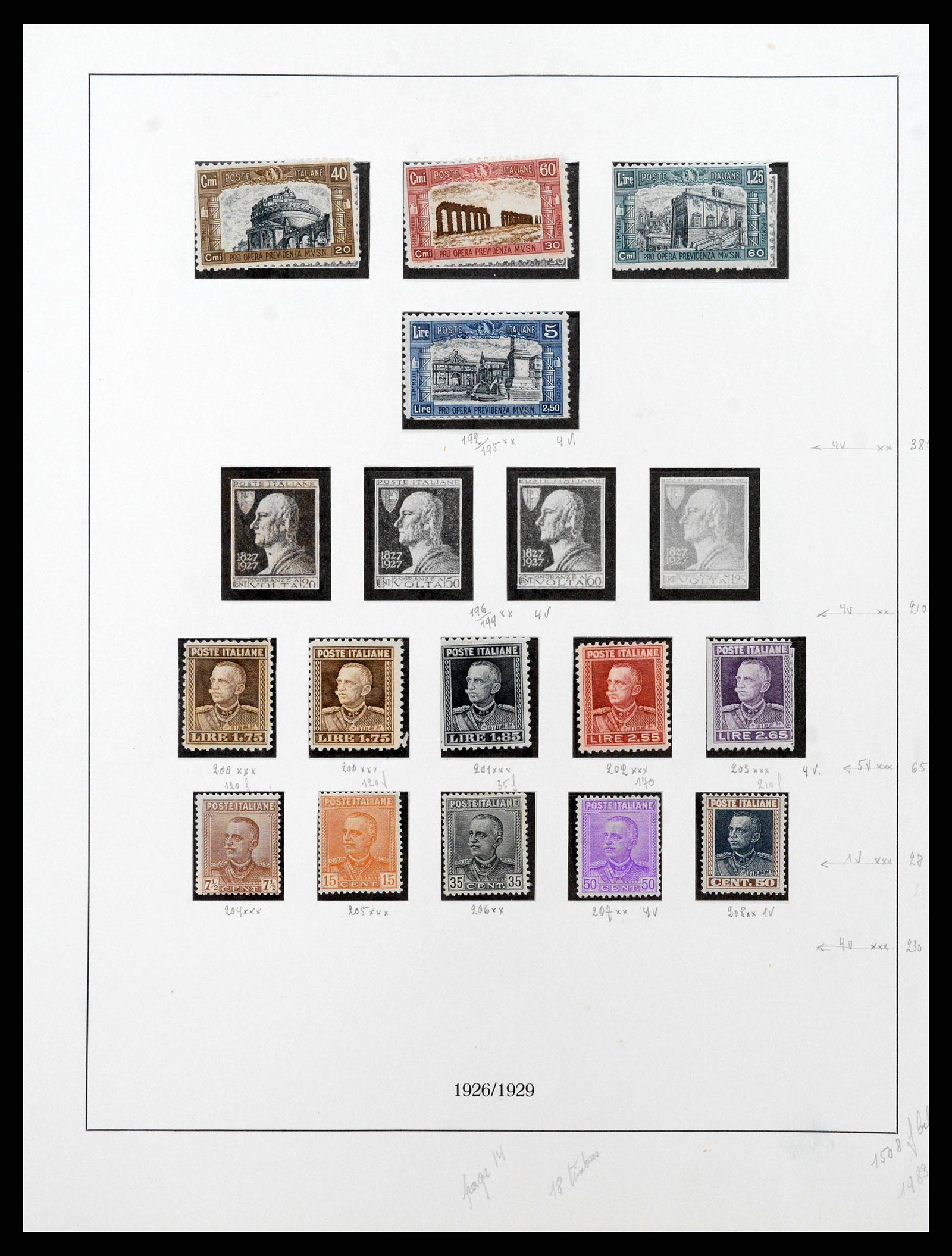 38636 0039 - Stamp collection 38636 Italy 1861-1973.