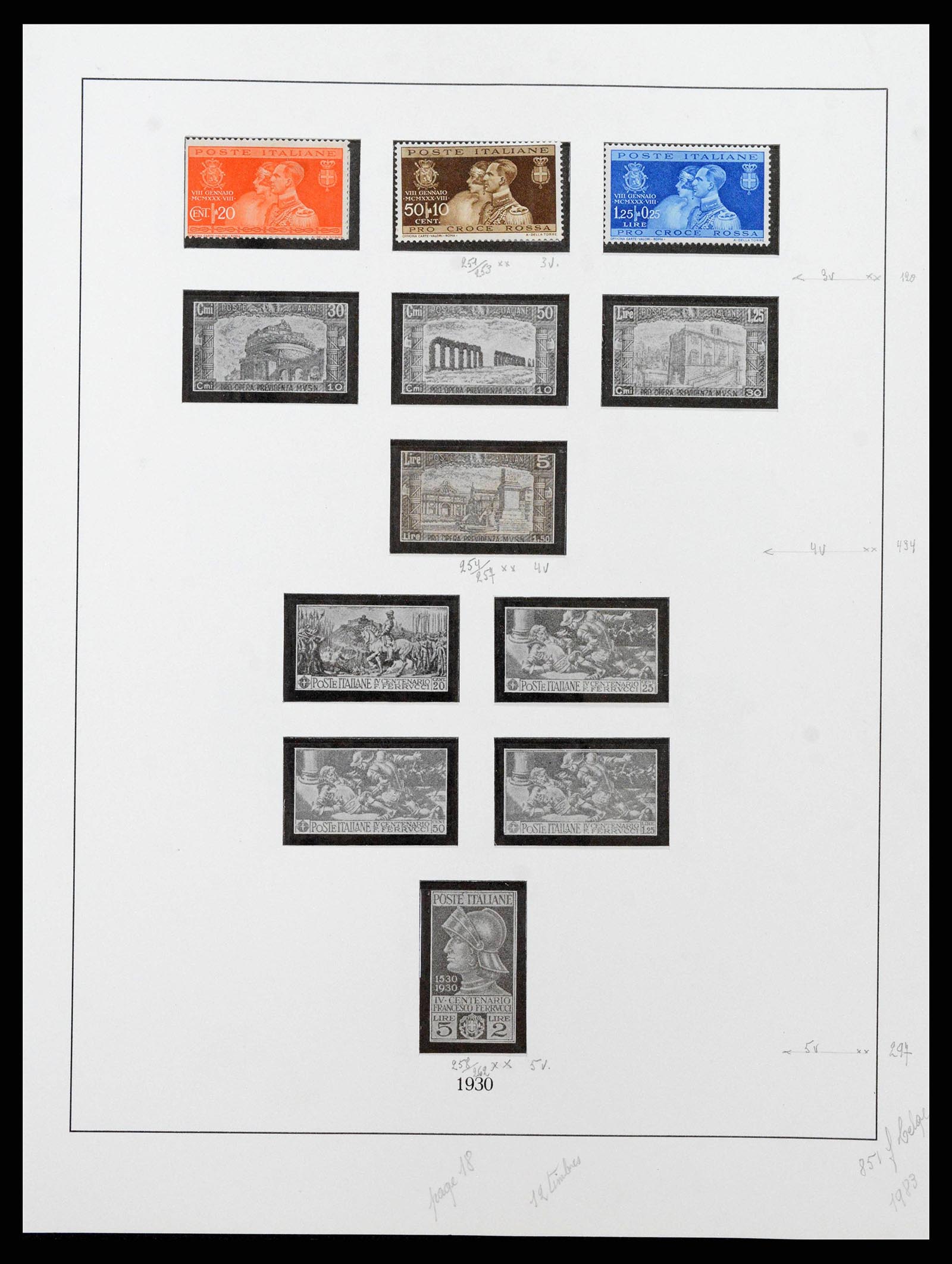 38636 0043 - Stamp collection 38636 Italy 1861-1973.