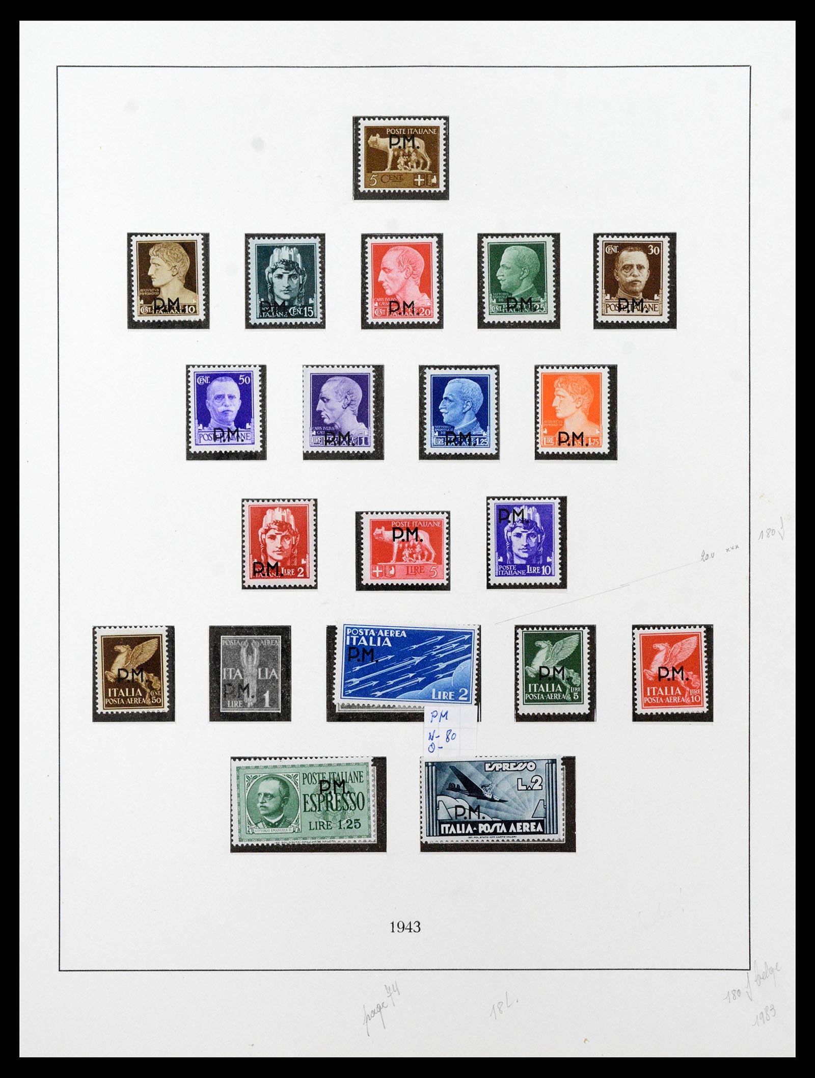38636 0144 - Stamp collection 38636 Italy 1861-1973.