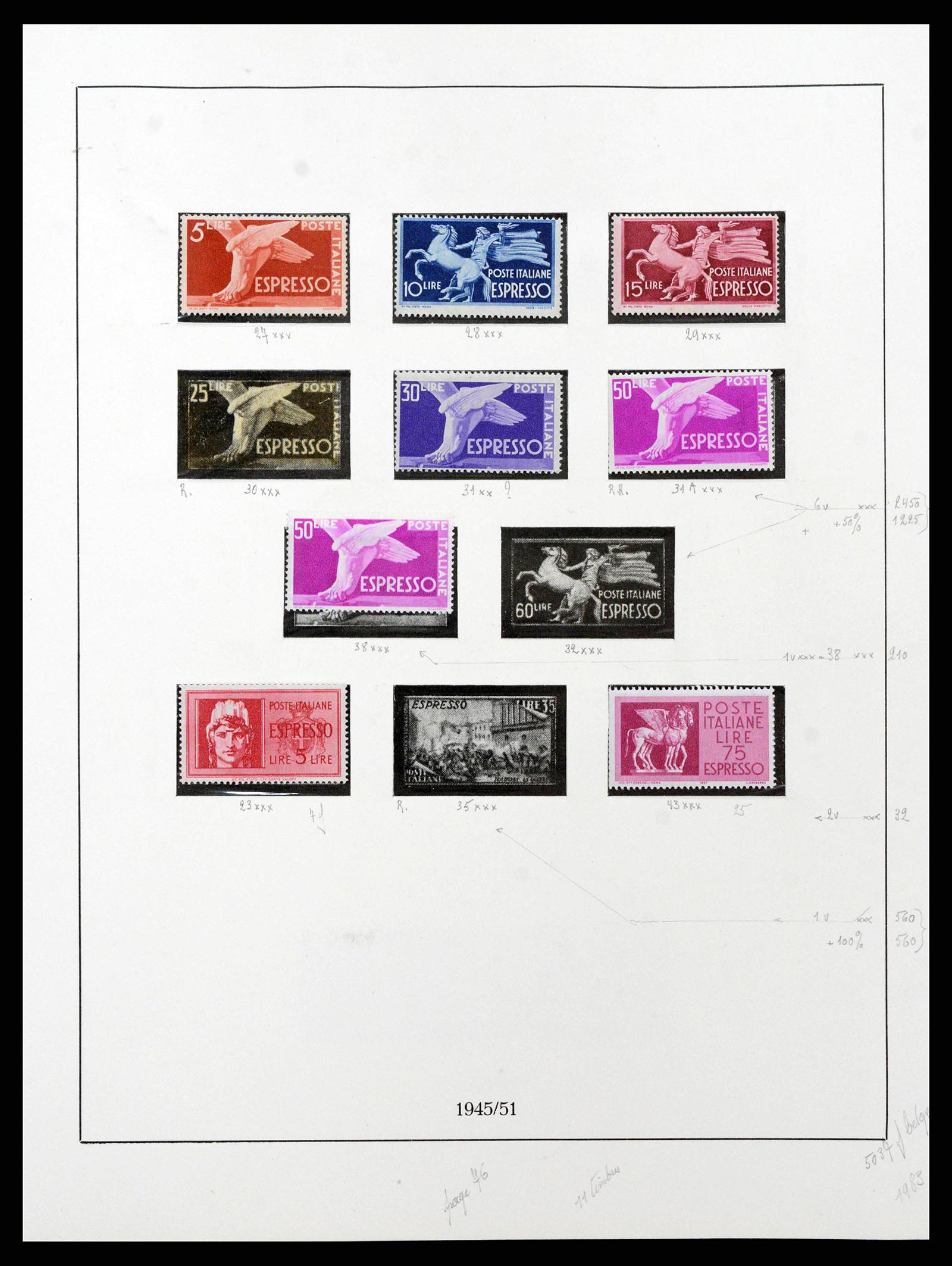 38636 0146 - Stamp collection 38636 Italy 1861-1973.
