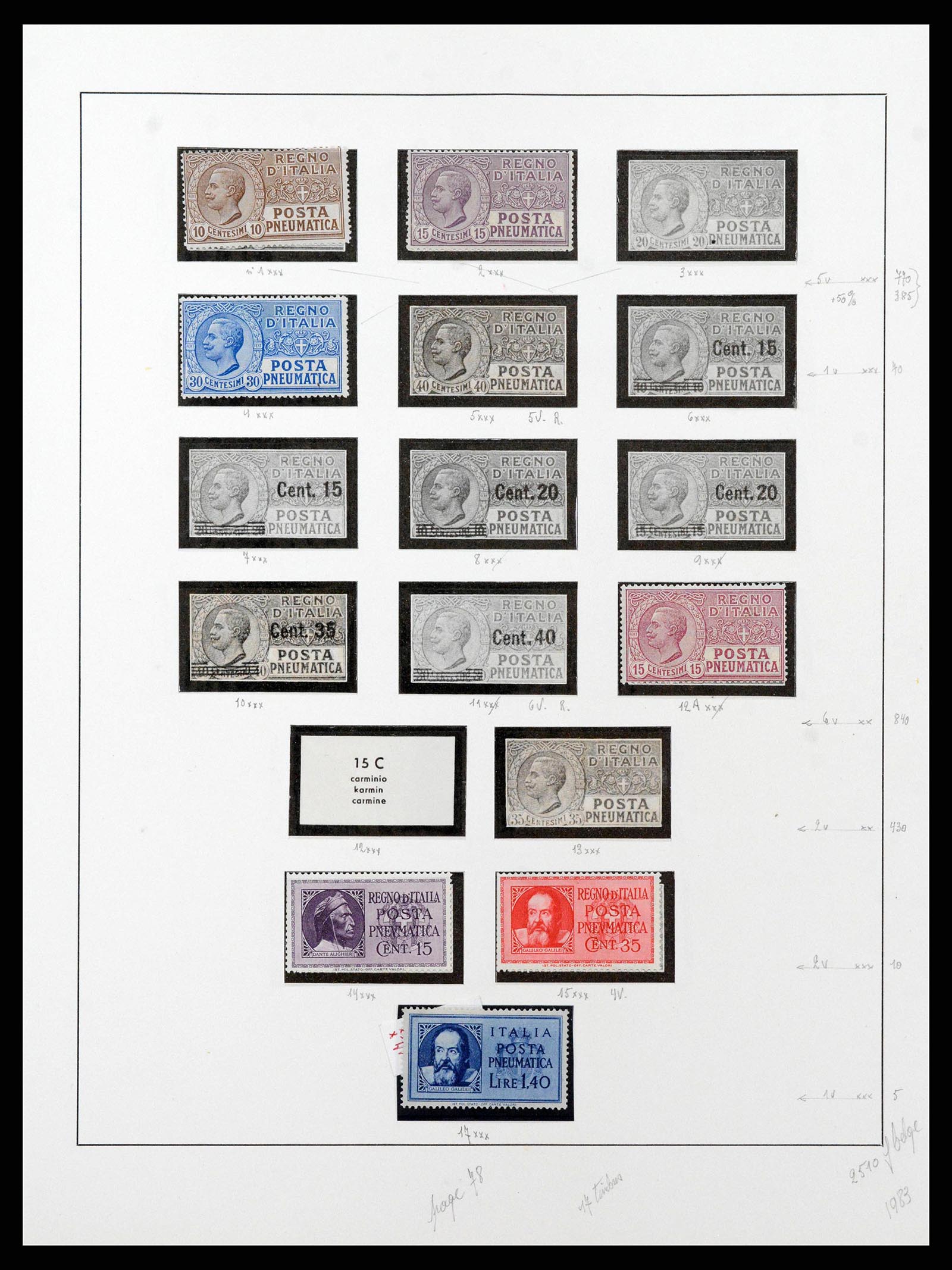 38636 0148 - Stamp collection 38636 Italy 1861-1973.