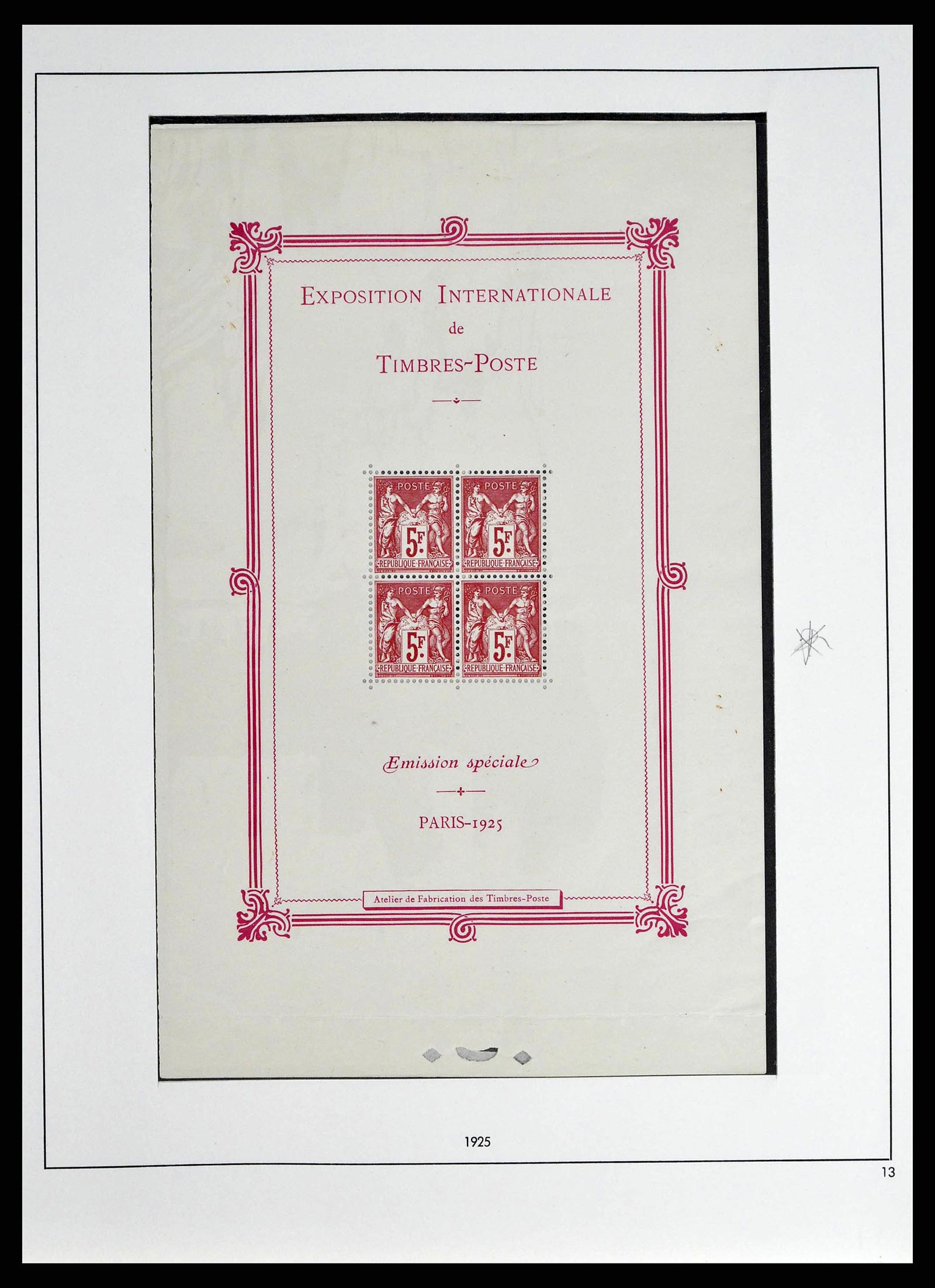 38640 0009 - Postzegelverzameling 38640 Frankrijk 1900-1974.