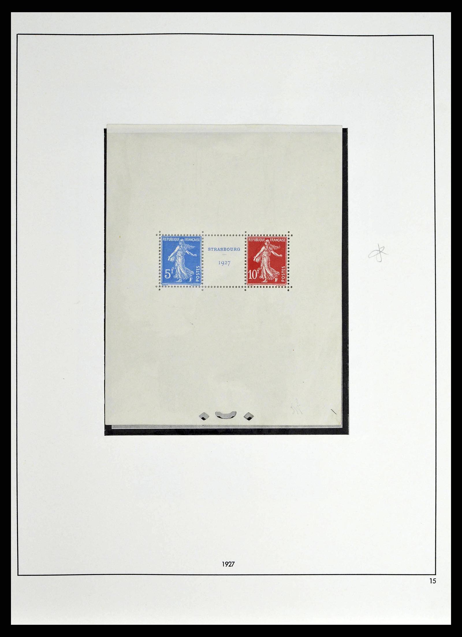 38640 0010 - Postzegelverzameling 38640 Frankrijk 1900-1974.