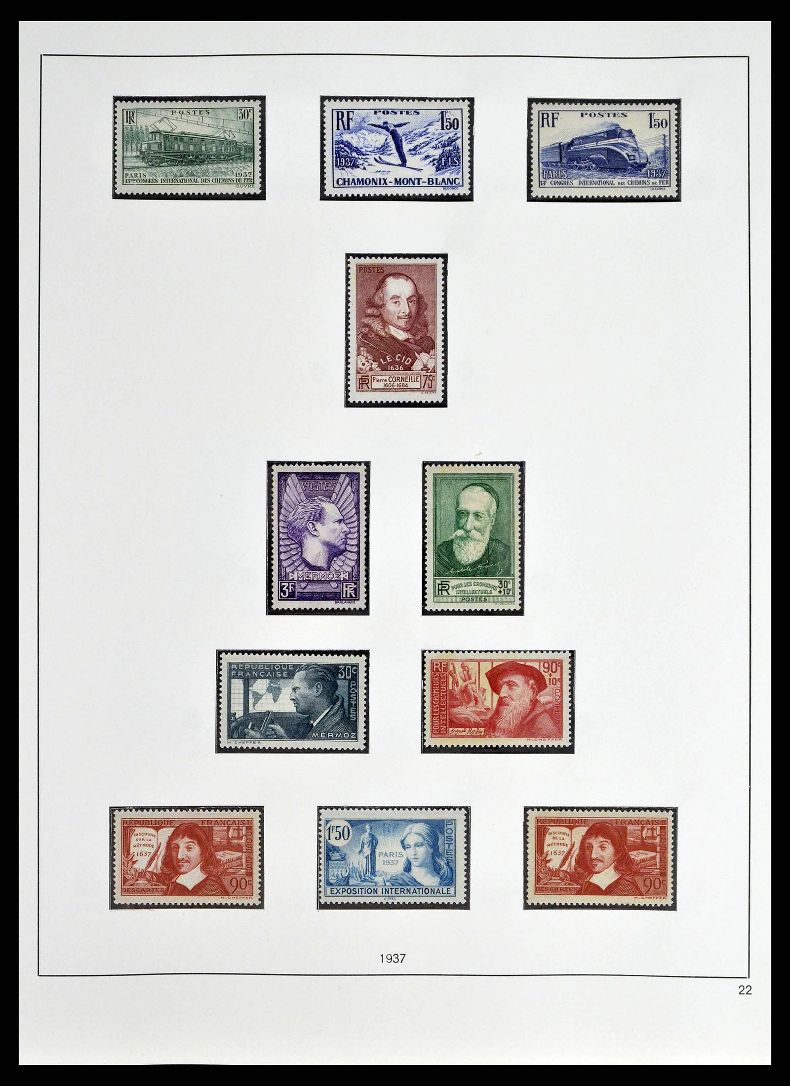 38640 0017 - Stamp collection 38640 France 1900-1974.