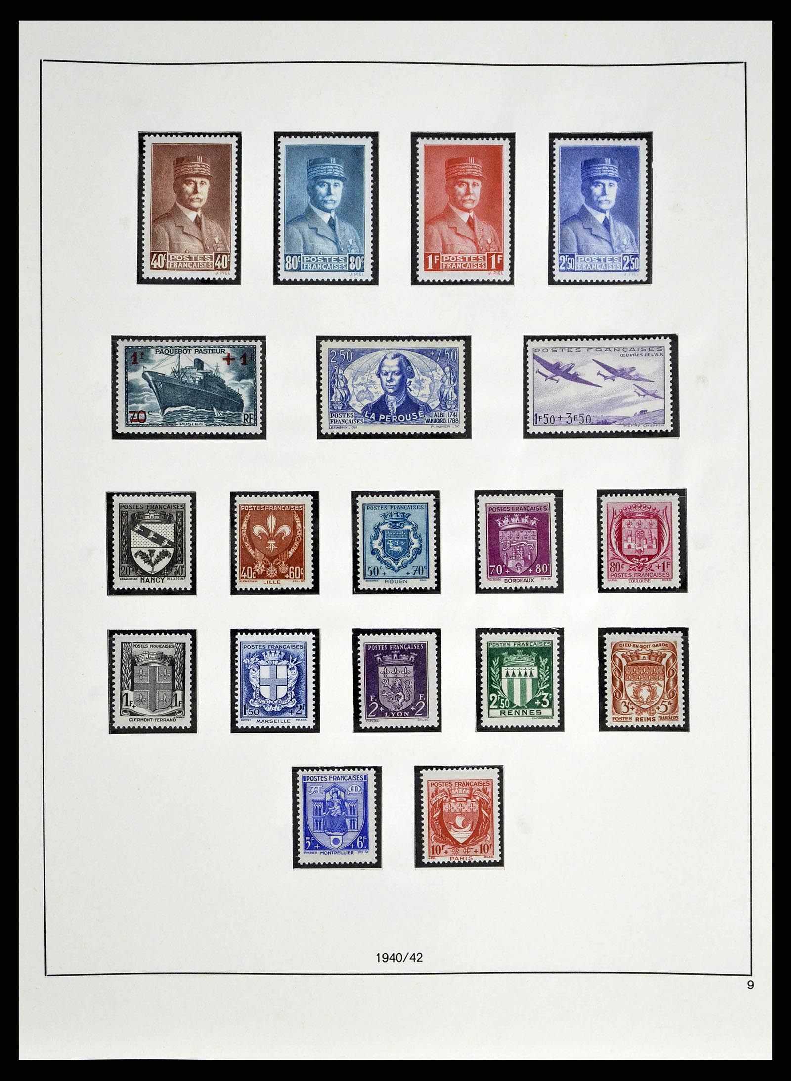 38640 0028 - Postzegelverzameling 38640 Frankrijk 1900-1974.