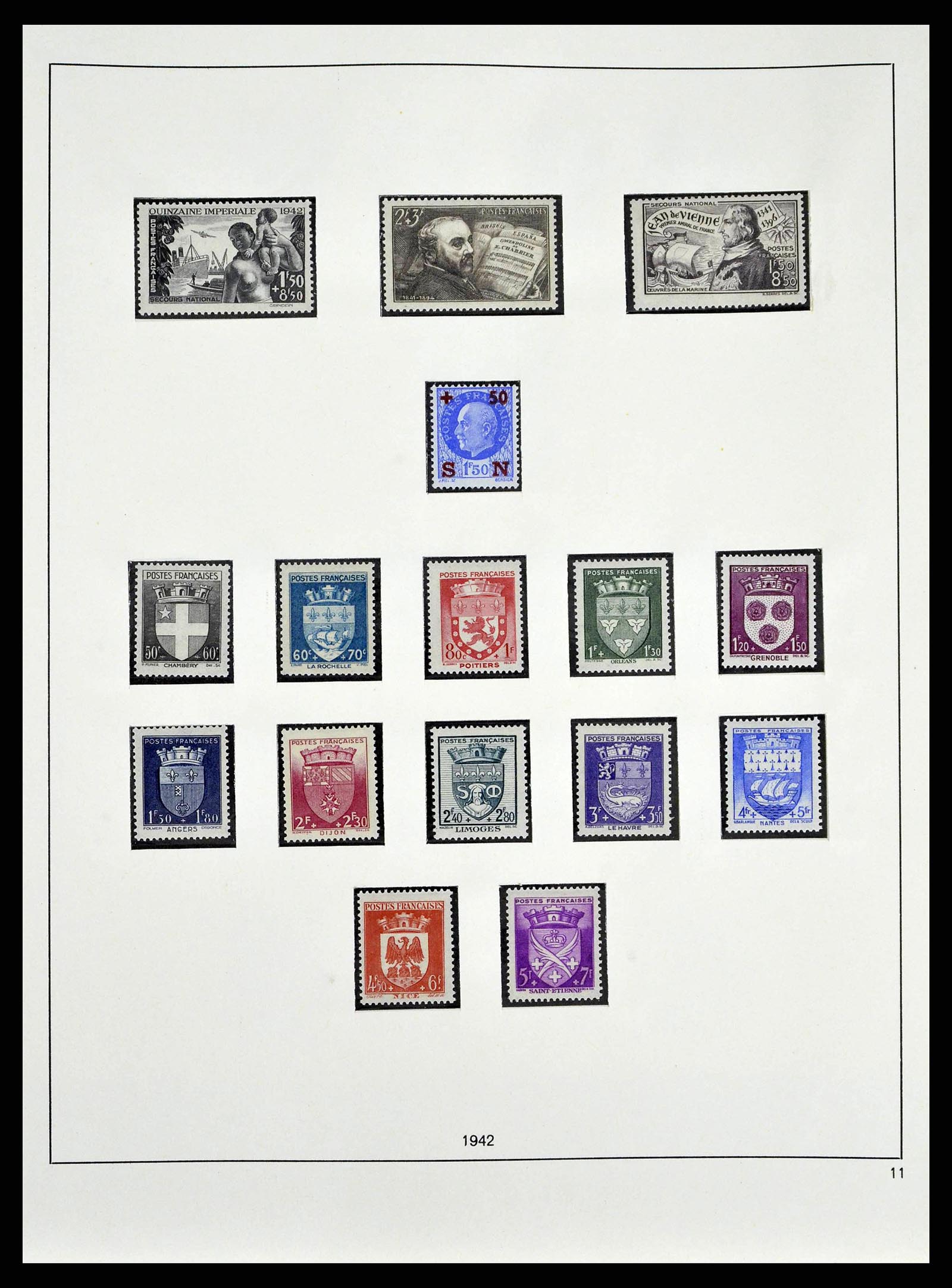 38640 0030 - Postzegelverzameling 38640 Frankrijk 1900-1974.