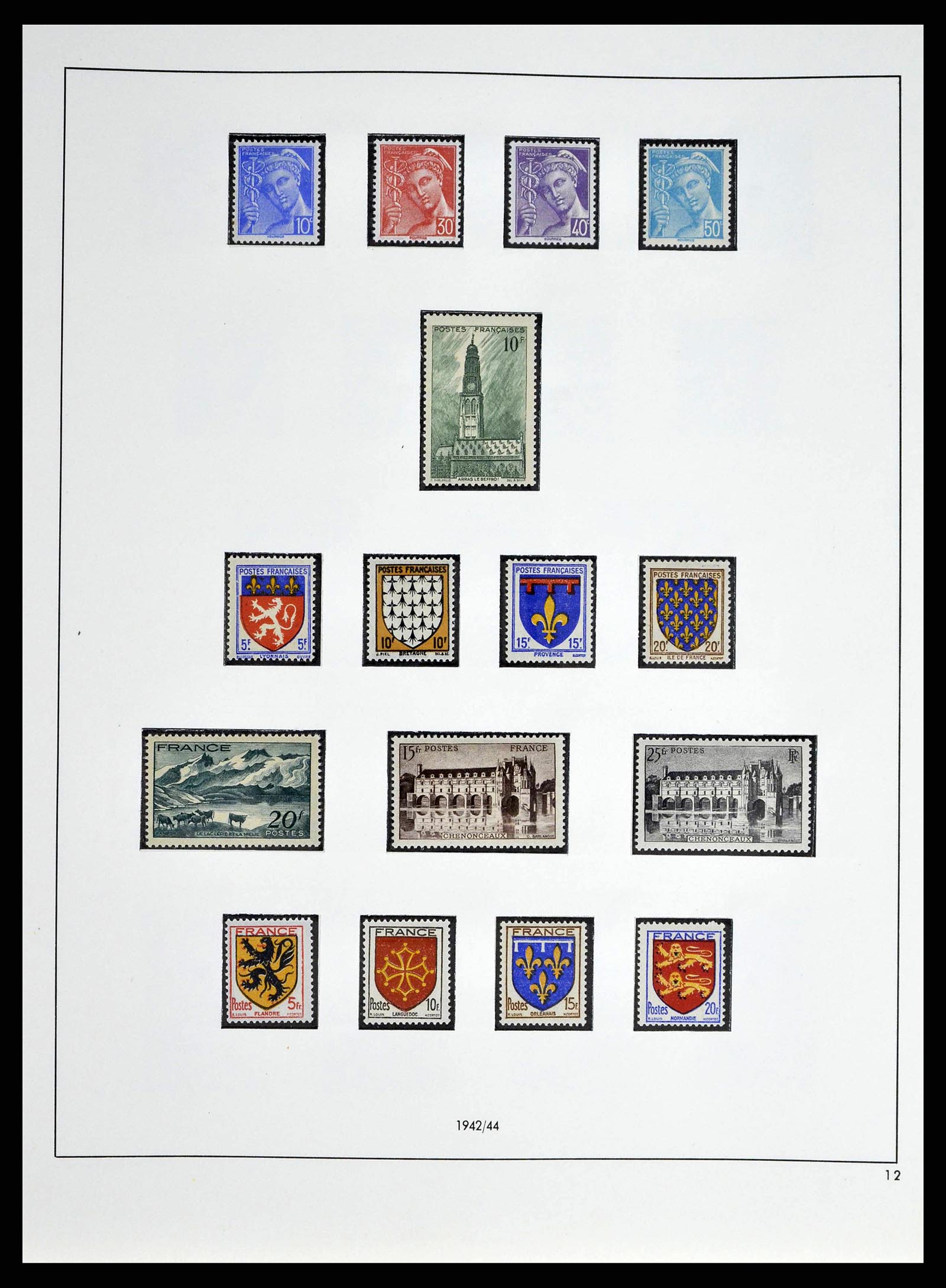 38640 0031 - Postzegelverzameling 38640 Frankrijk 1900-1974.