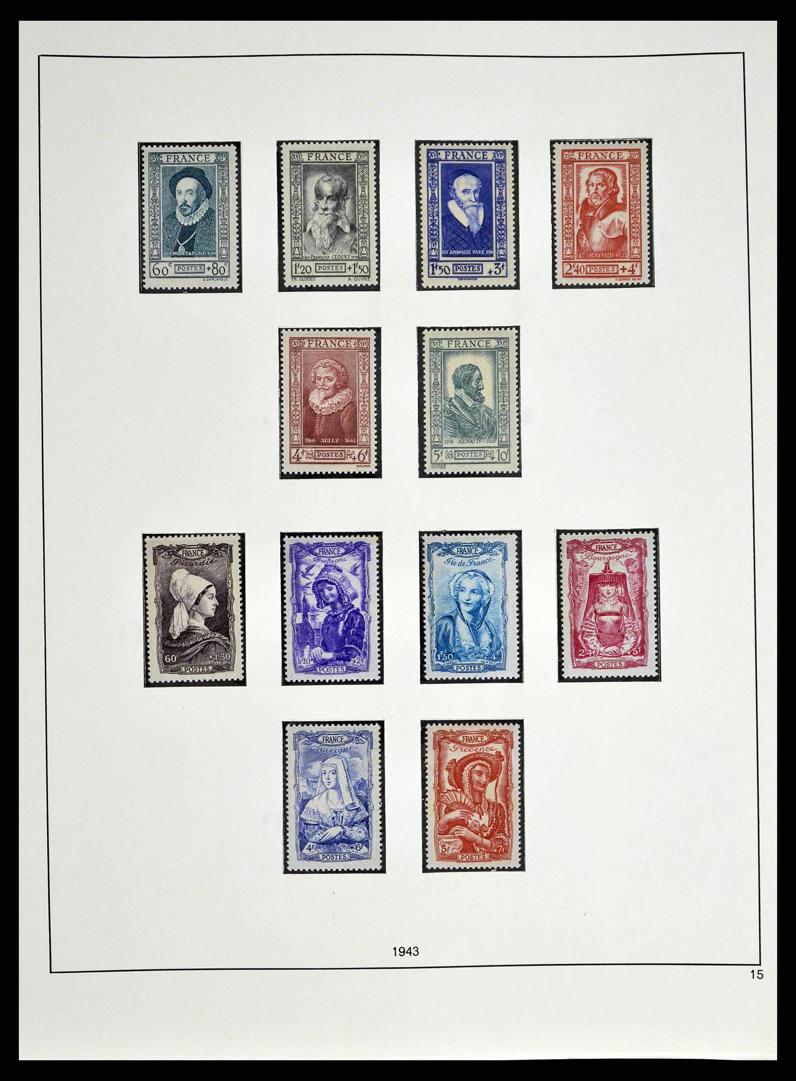 38640 0034 - Postzegelverzameling 38640 Frankrijk 1900-1974.