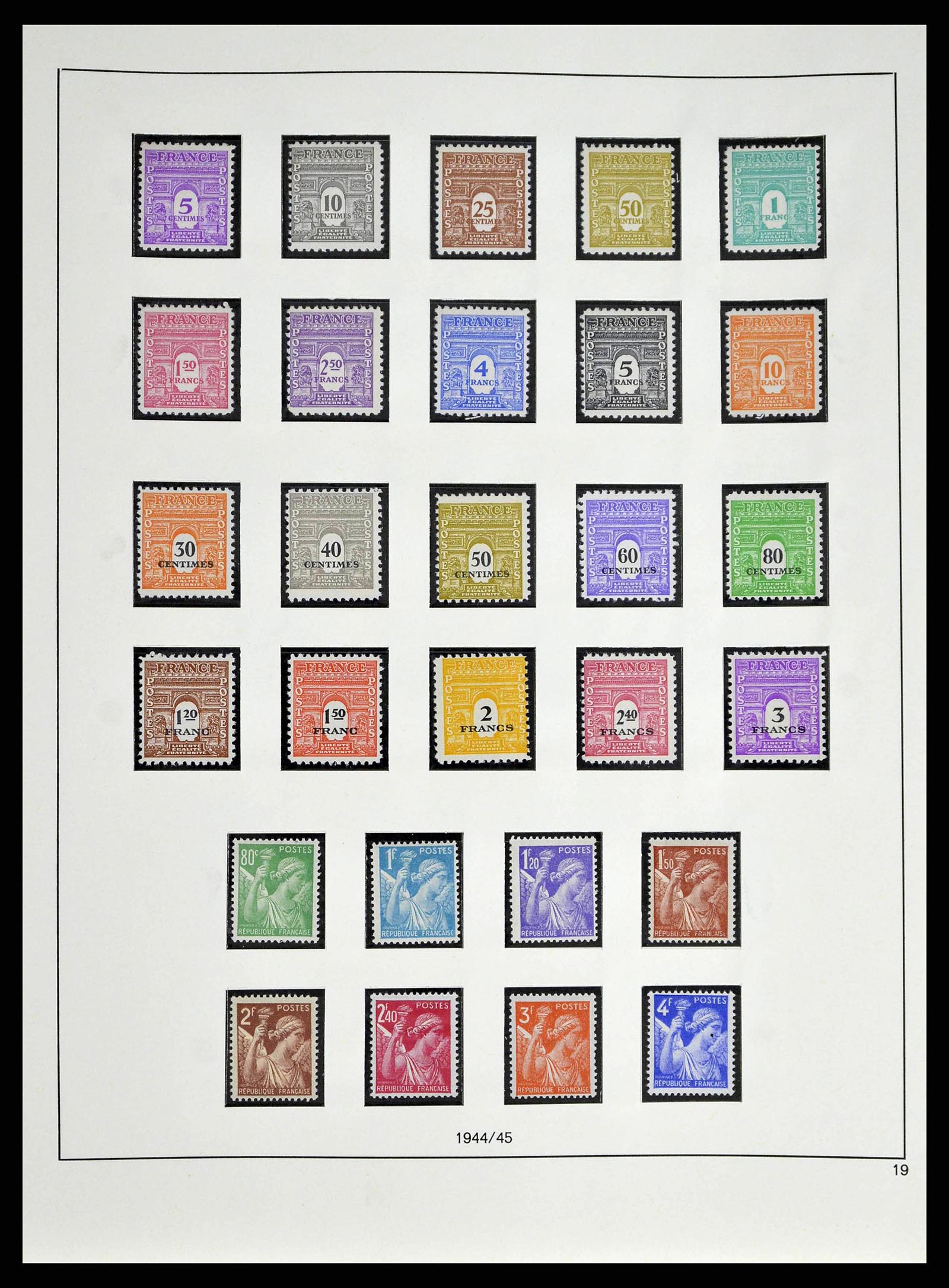 38640 0037 - Postzegelverzameling 38640 Frankrijk 1900-1974.