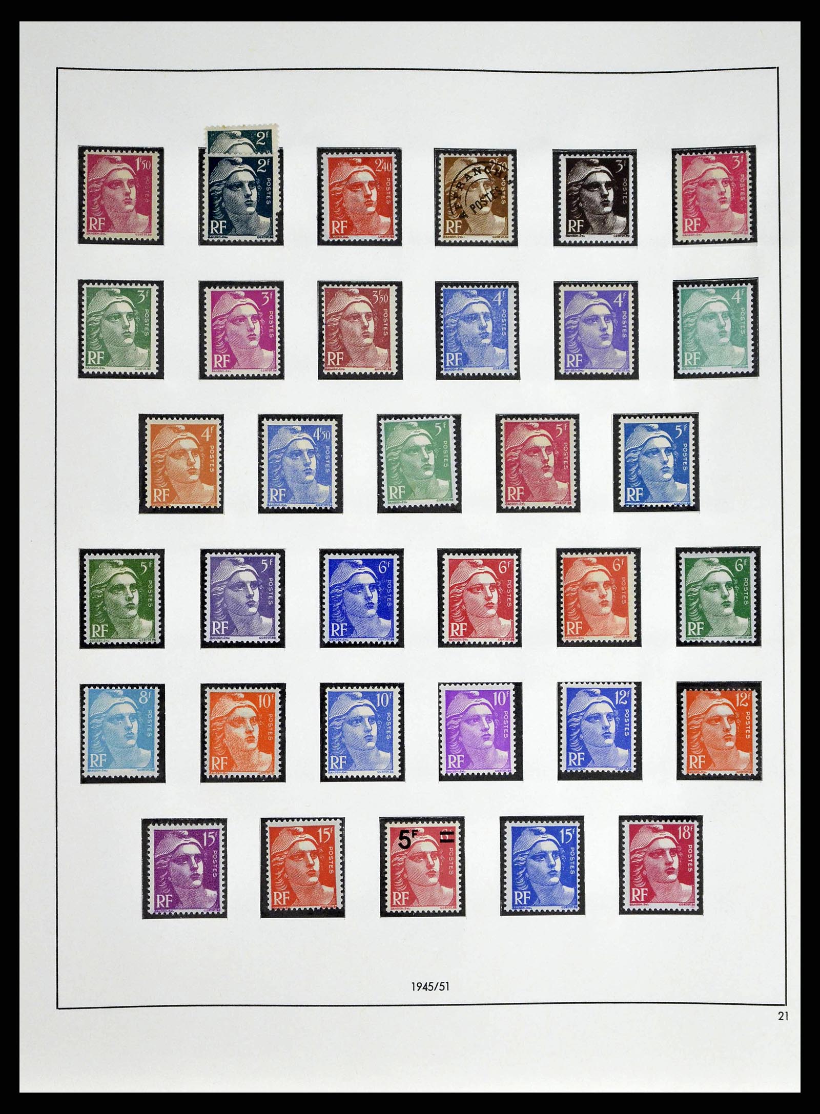 38640 0039 - Postzegelverzameling 38640 Frankrijk 1900-1974.